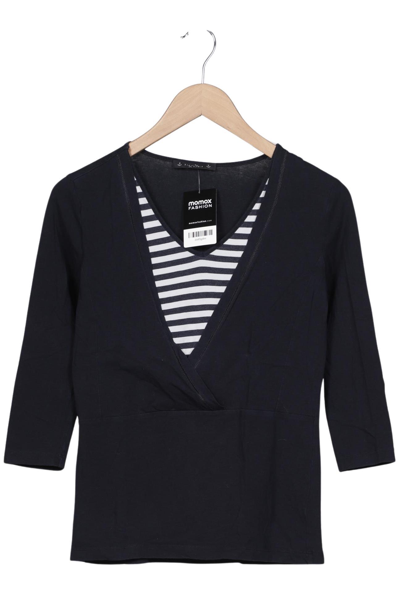 

VIA Appia DUE Damen Langarmshirt, marineblau, Gr. 38