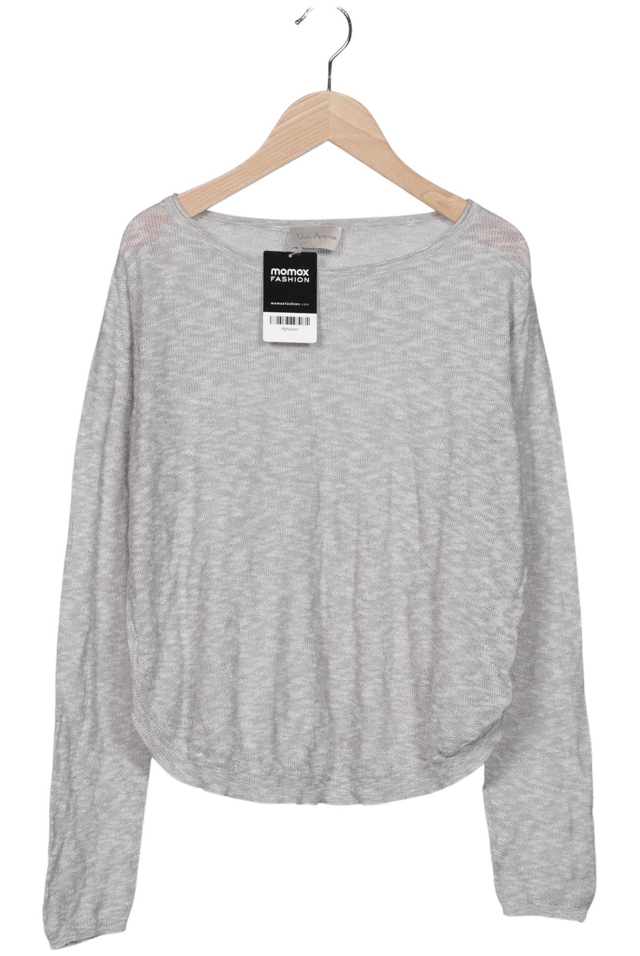 

VIA Appia DUE Damen Langarmshirt, grau, Gr. 38