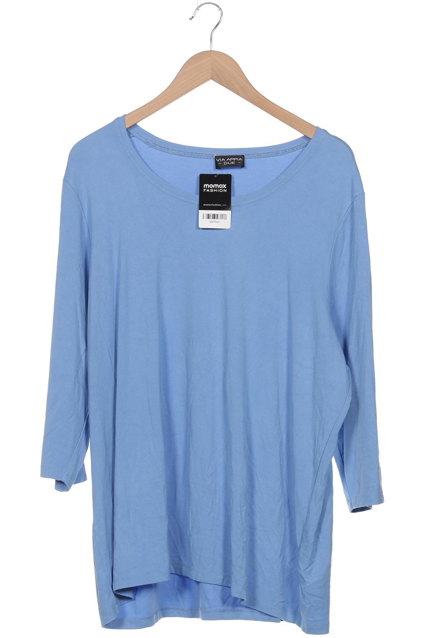

VIA Appia DUE Damen Langarmshirt, blau, Gr. 50