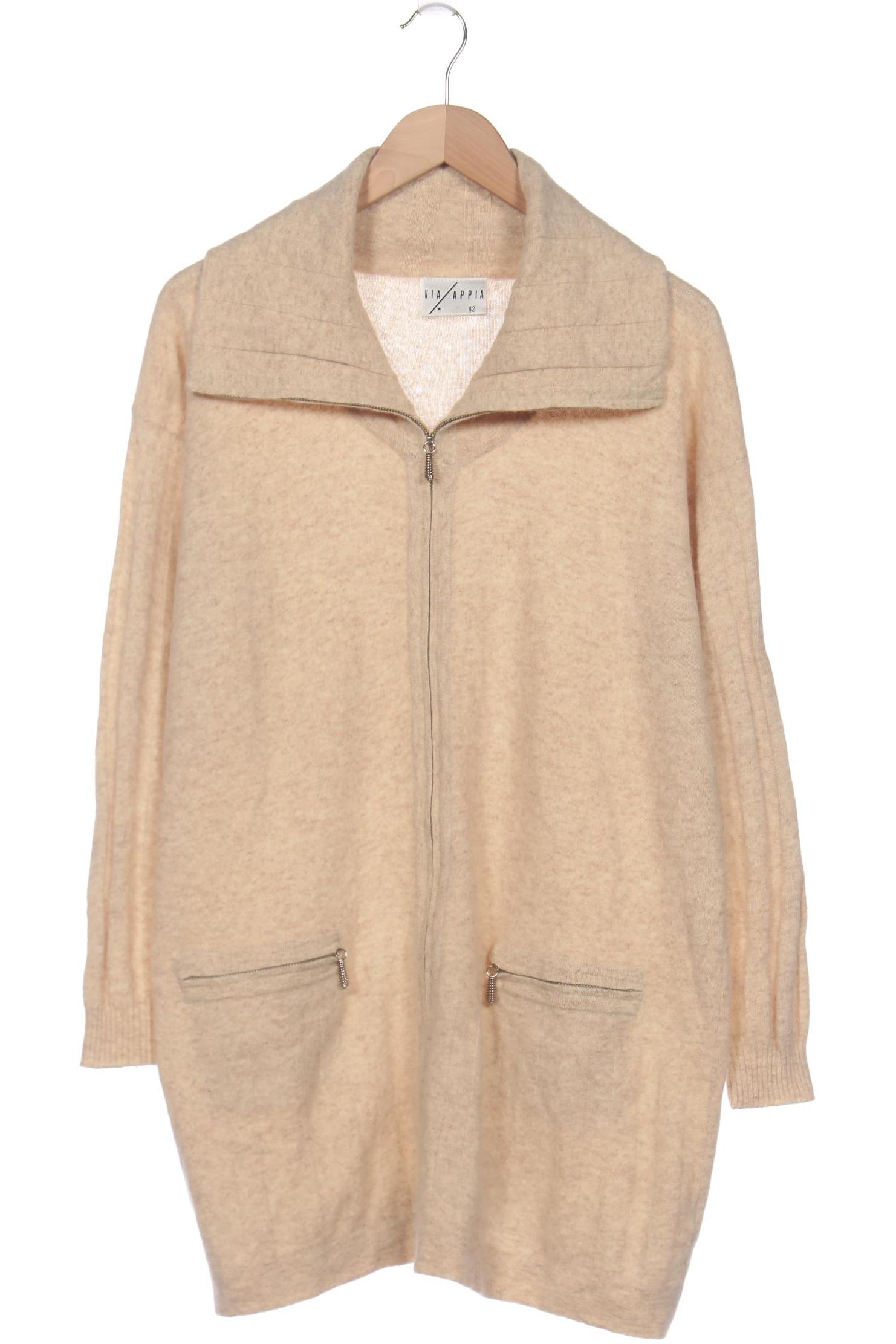 

VIA Appia DUE Damen Strickjacke, beige, Gr. 42