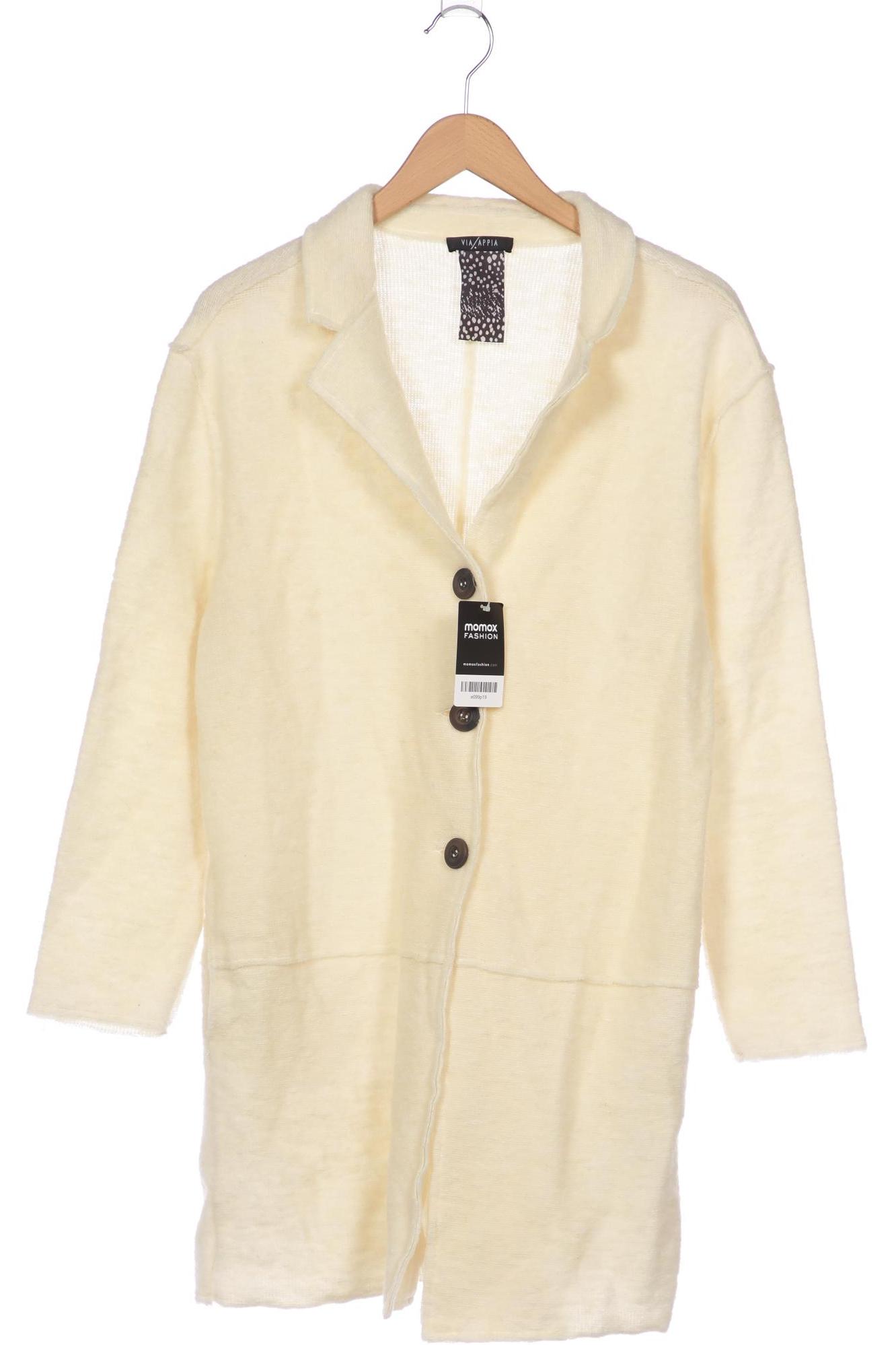 

VIA Appia DUE Damen Strickjacke, cremeweiß, Gr. 36