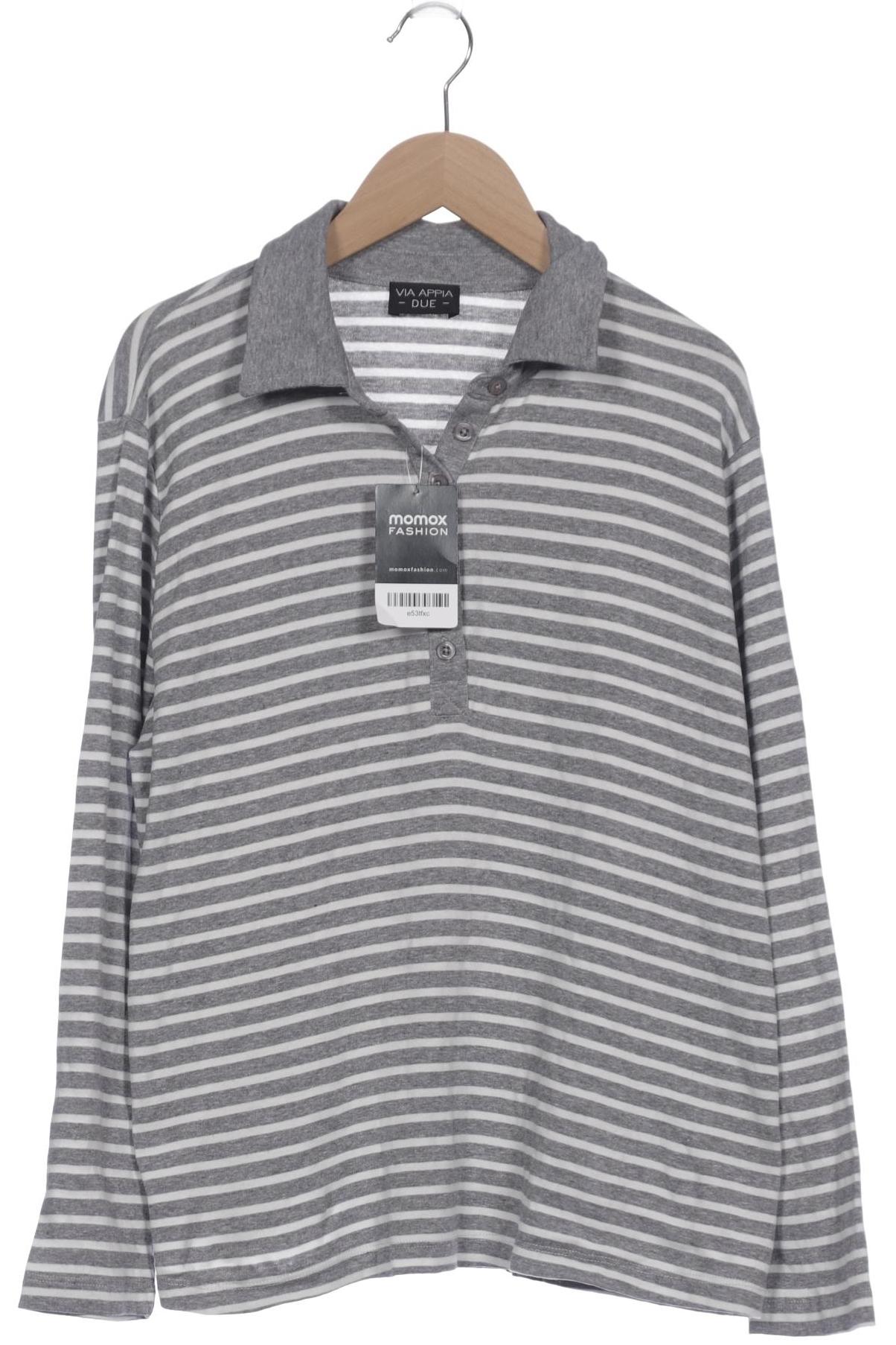 

VIA Appia DUE Damen Poloshirt, grau, Gr. 44