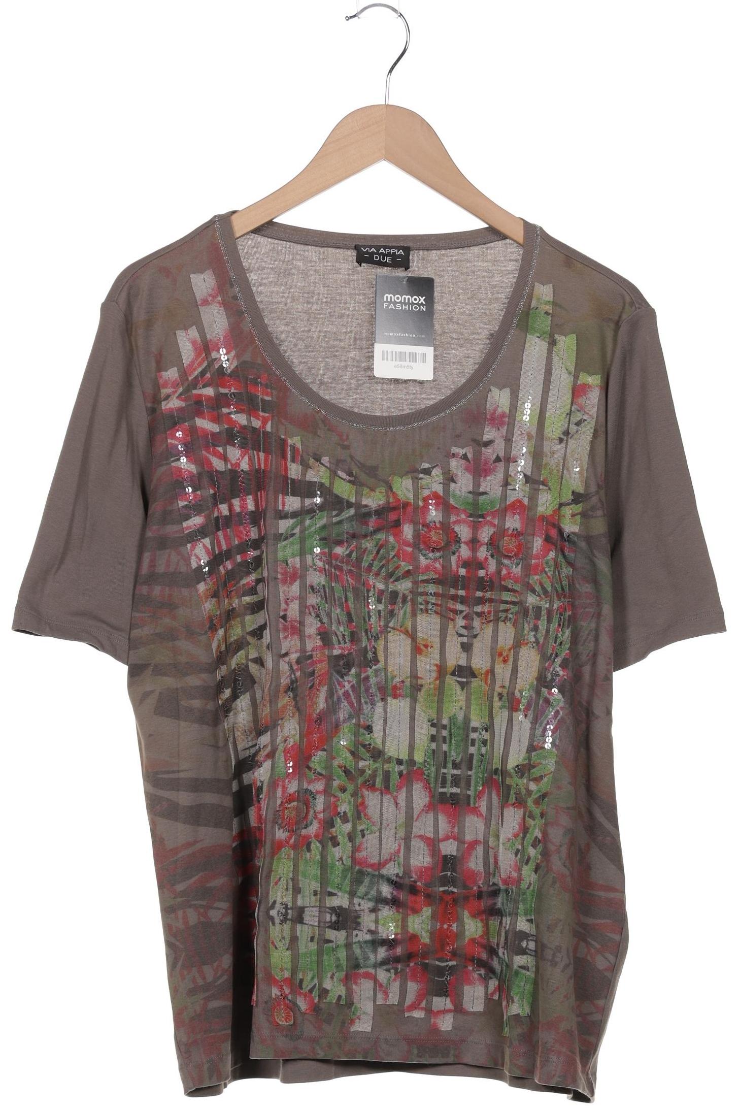 

VIA Appia DUE Damen T-Shirt, grau, Gr. 48