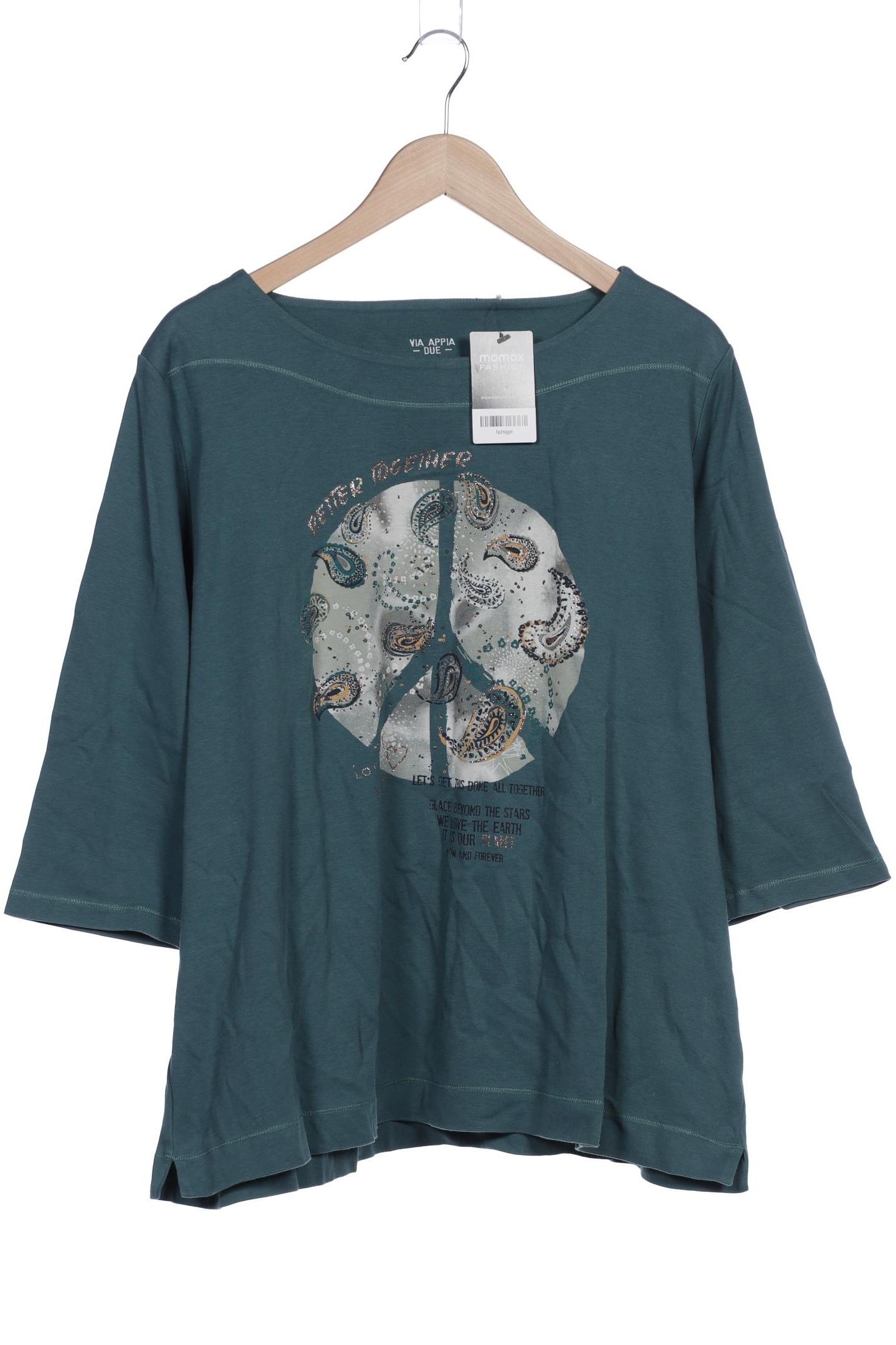 

VIA Appia DUE Damen Langarmshirt, grün, Gr. 50