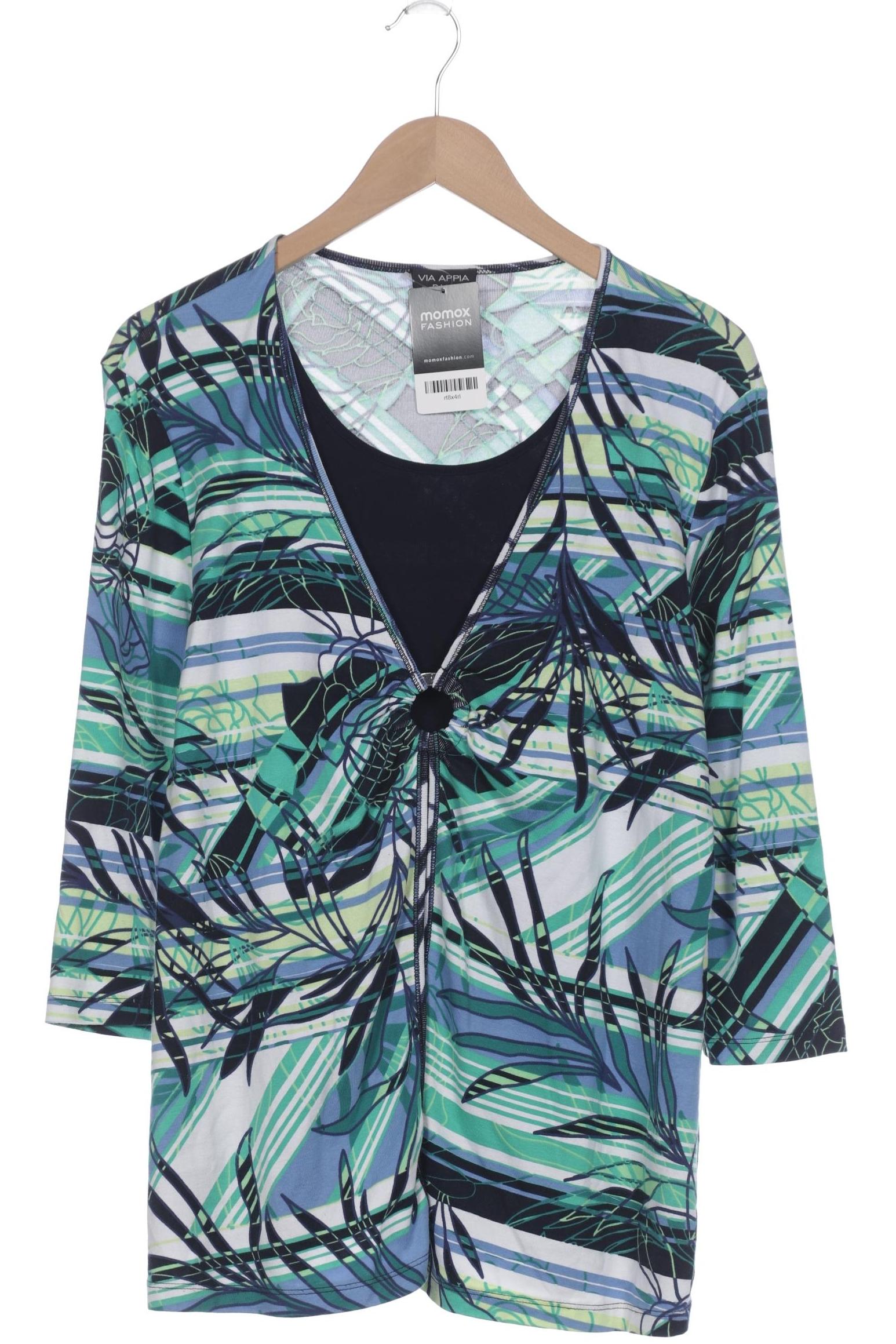 

VIA Appia DUE Damen Langarmshirt, mehrfarbig, Gr. 46