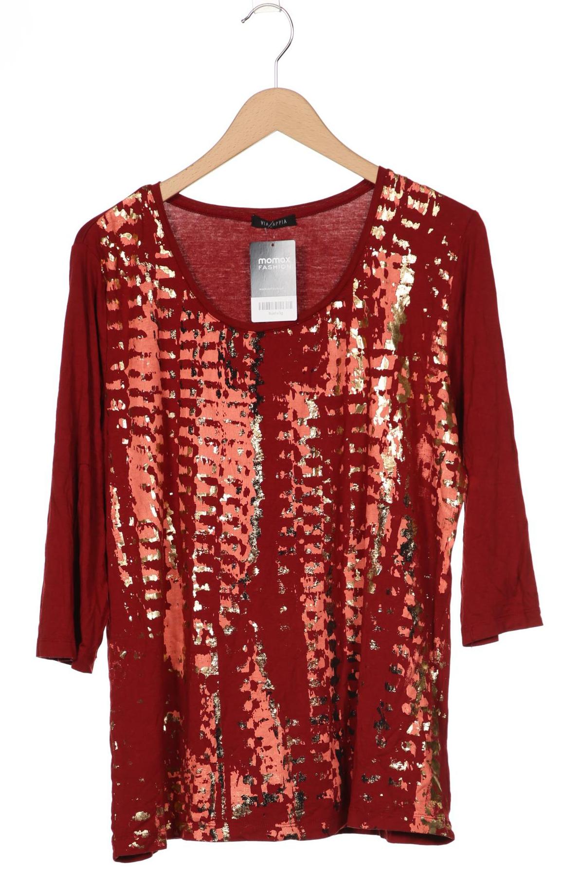 

VIA APPIA DUE Damen Langarmshirt, bordeaux