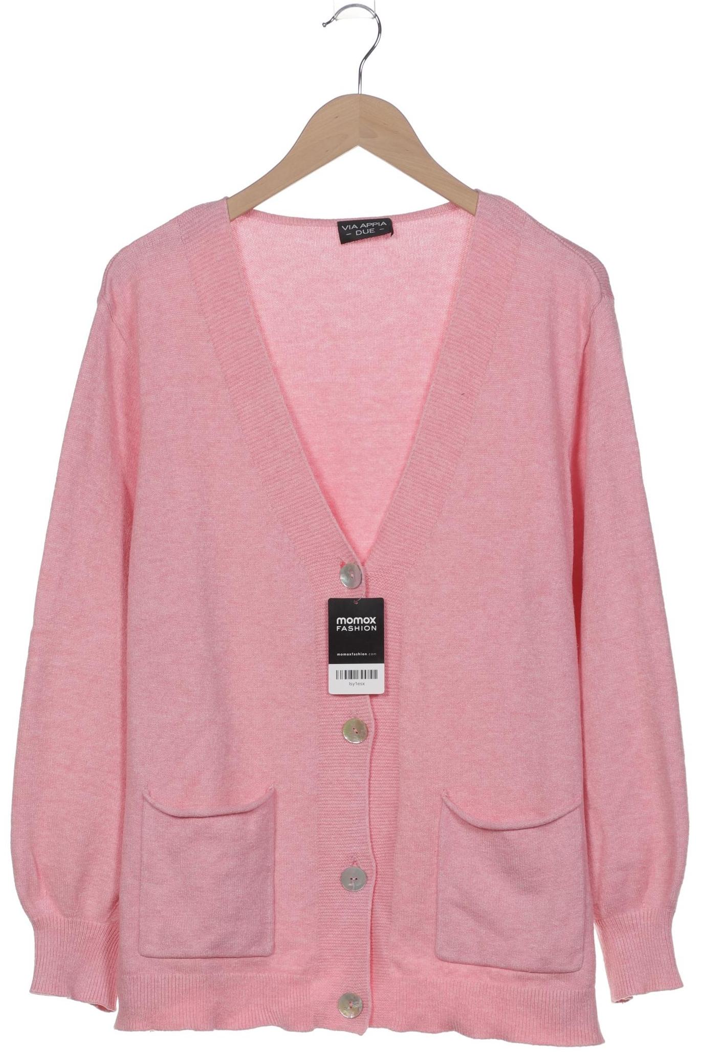 

VIA Appia DUE Damen Strickjacke, pink, Gr. 50