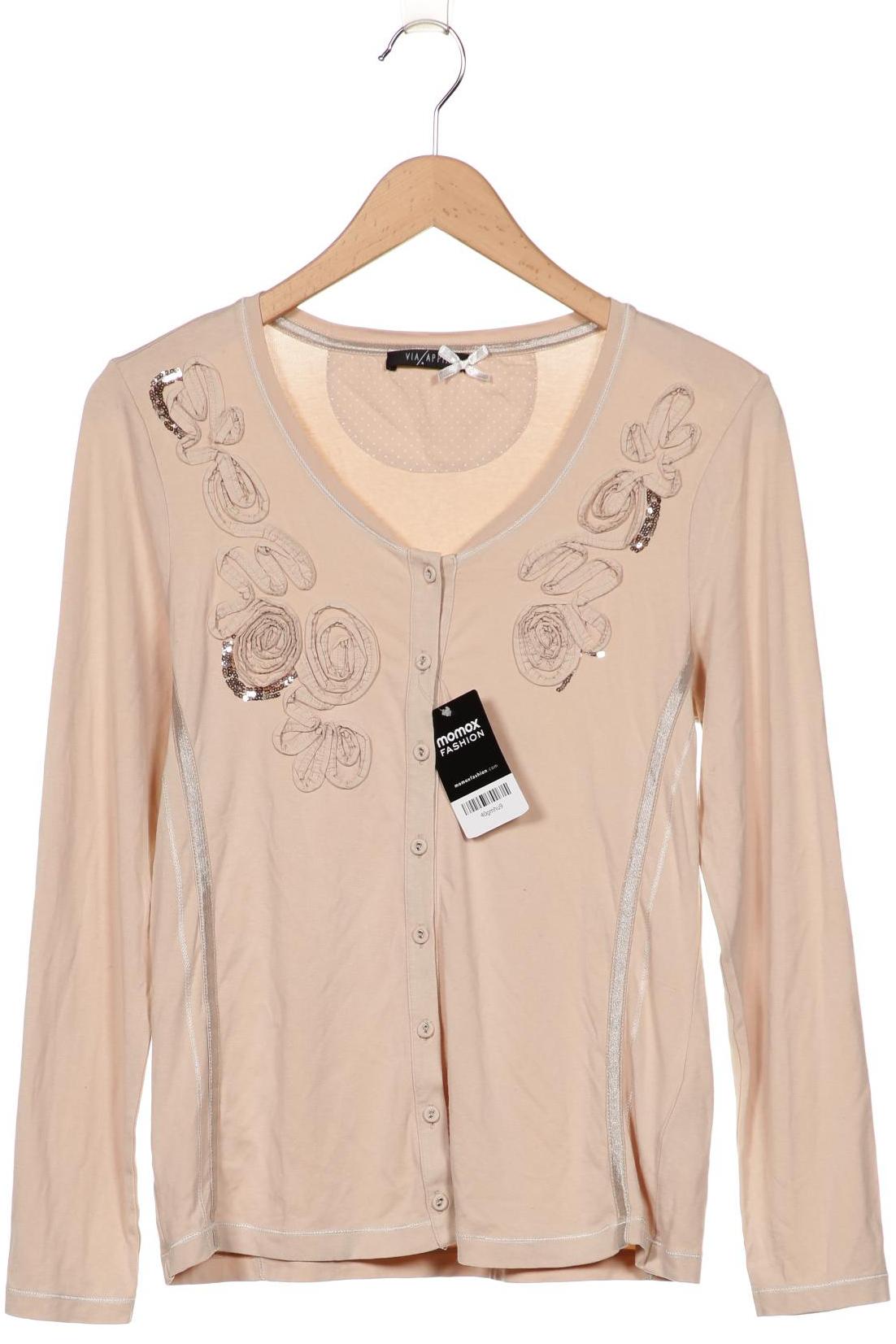 

VIA Appia DUE Damen Strickjacke, beige, Gr. 38
