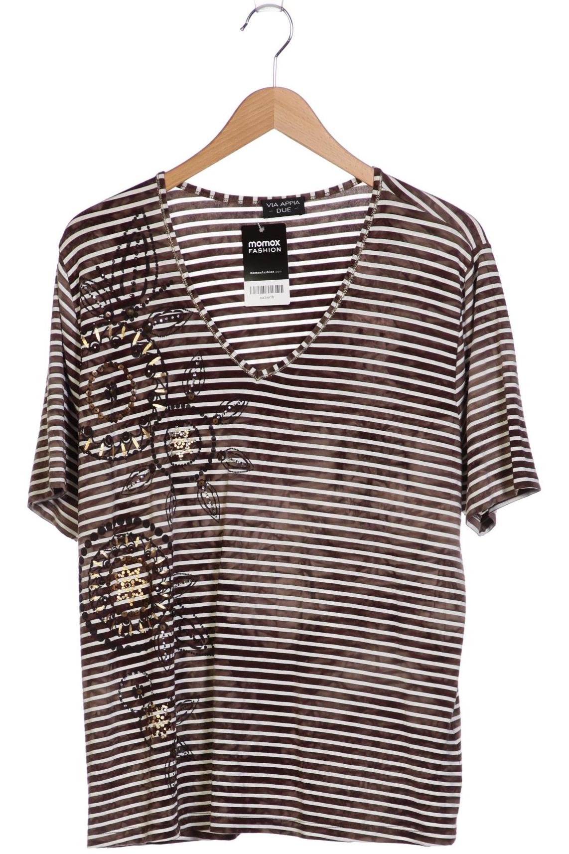 

VIA Appia DUE Damen T-Shirt, braun, Gr. 48