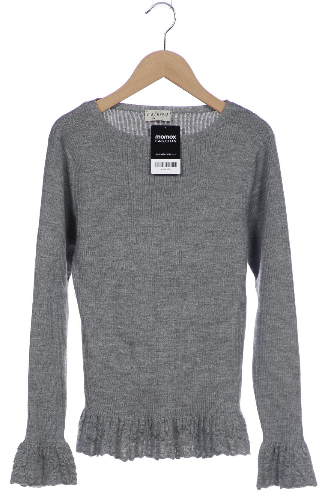 

VIA Appia DUE Damen Pullover, grau, Gr. 36