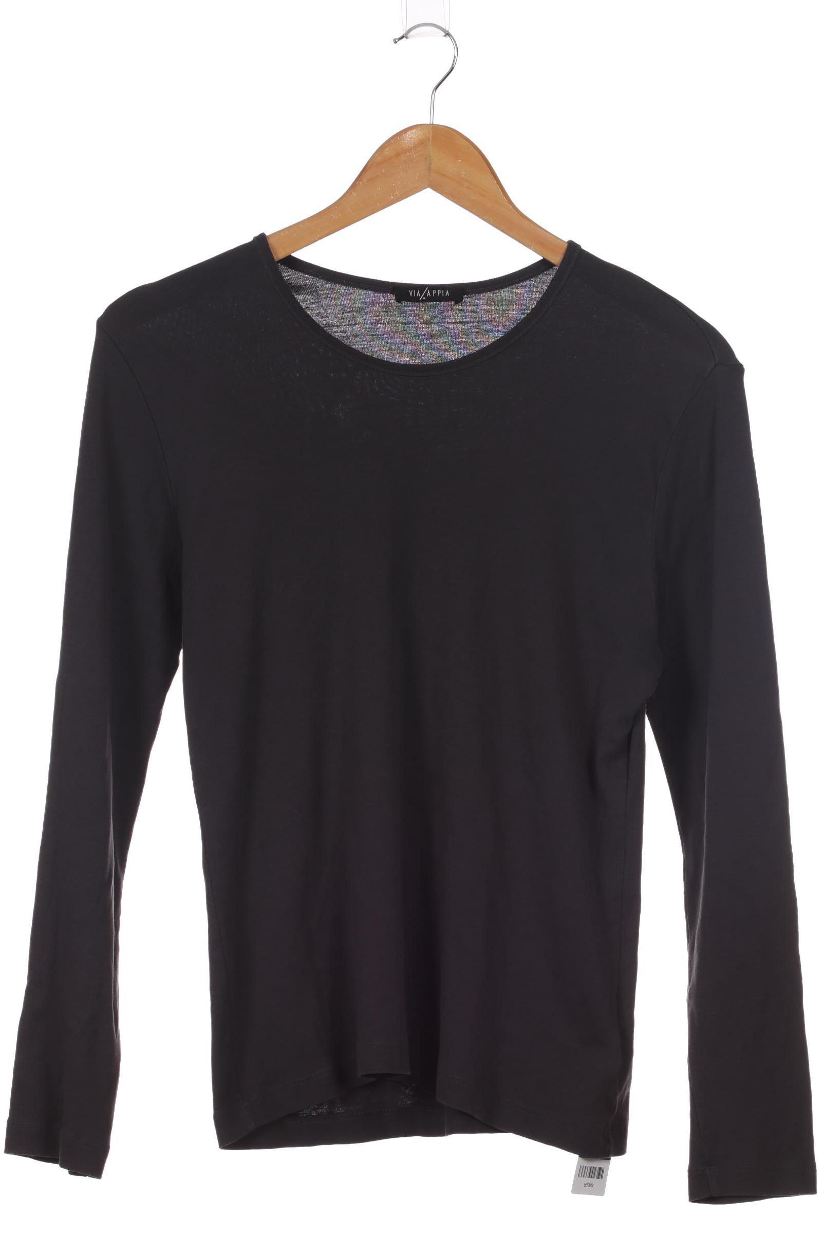 

VIA Appia DUE Damen Langarmshirt, grau, Gr. 42