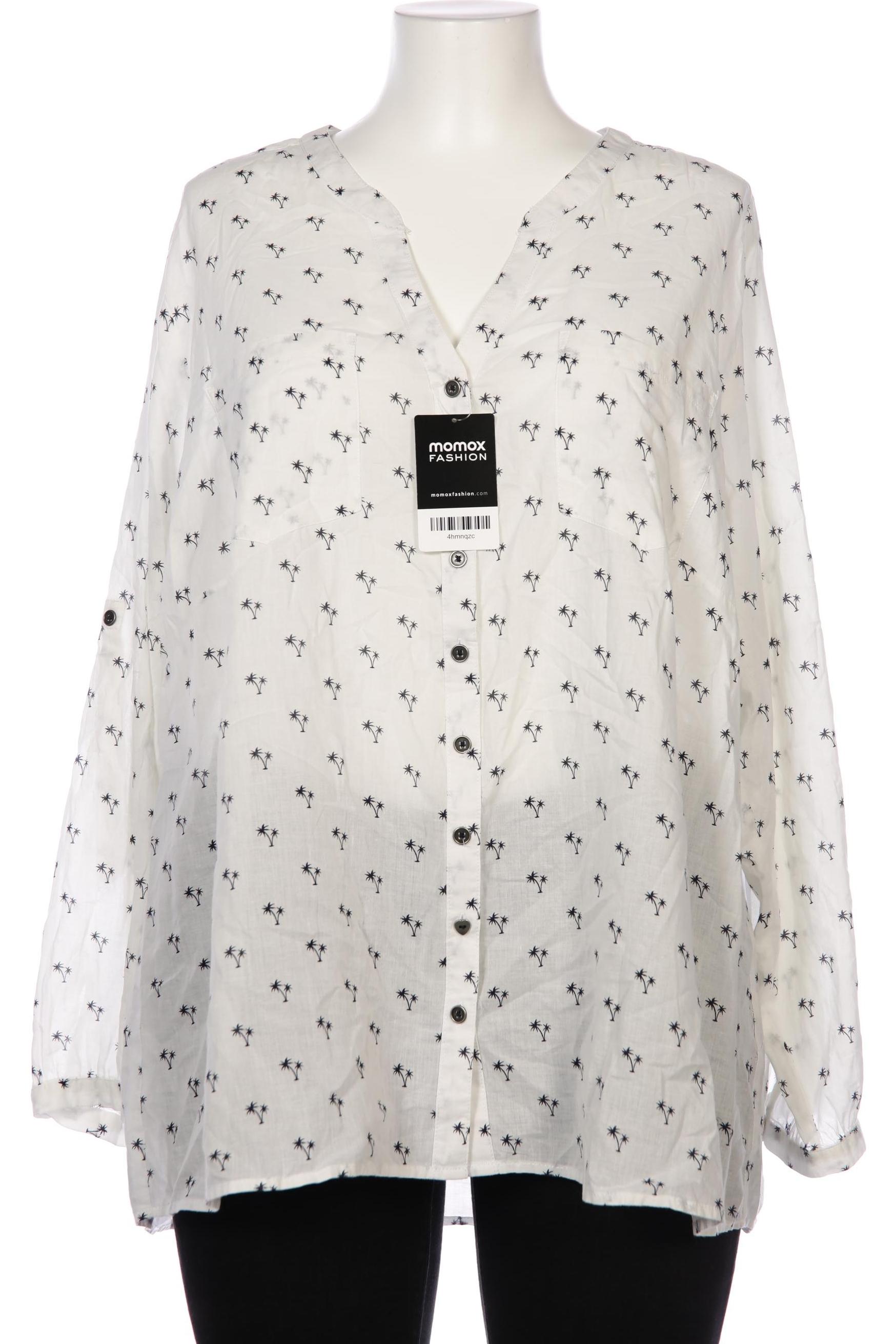 

VIA Appia DUE Damen Bluse, weiß, Gr. 56