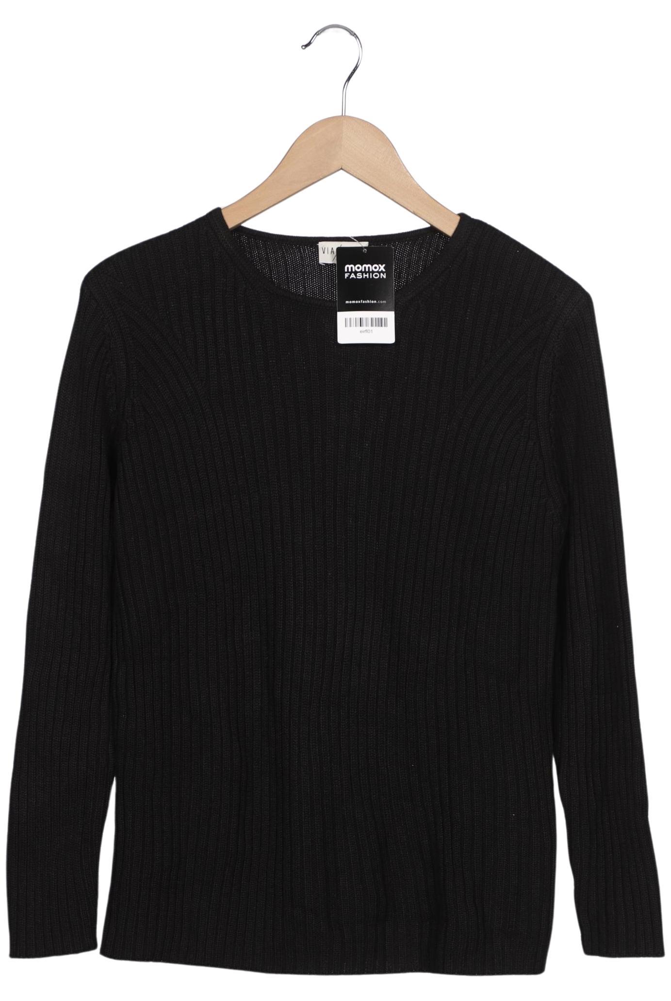 

VIA Appia DUE Damen Pullover, schwarz, Gr. 40