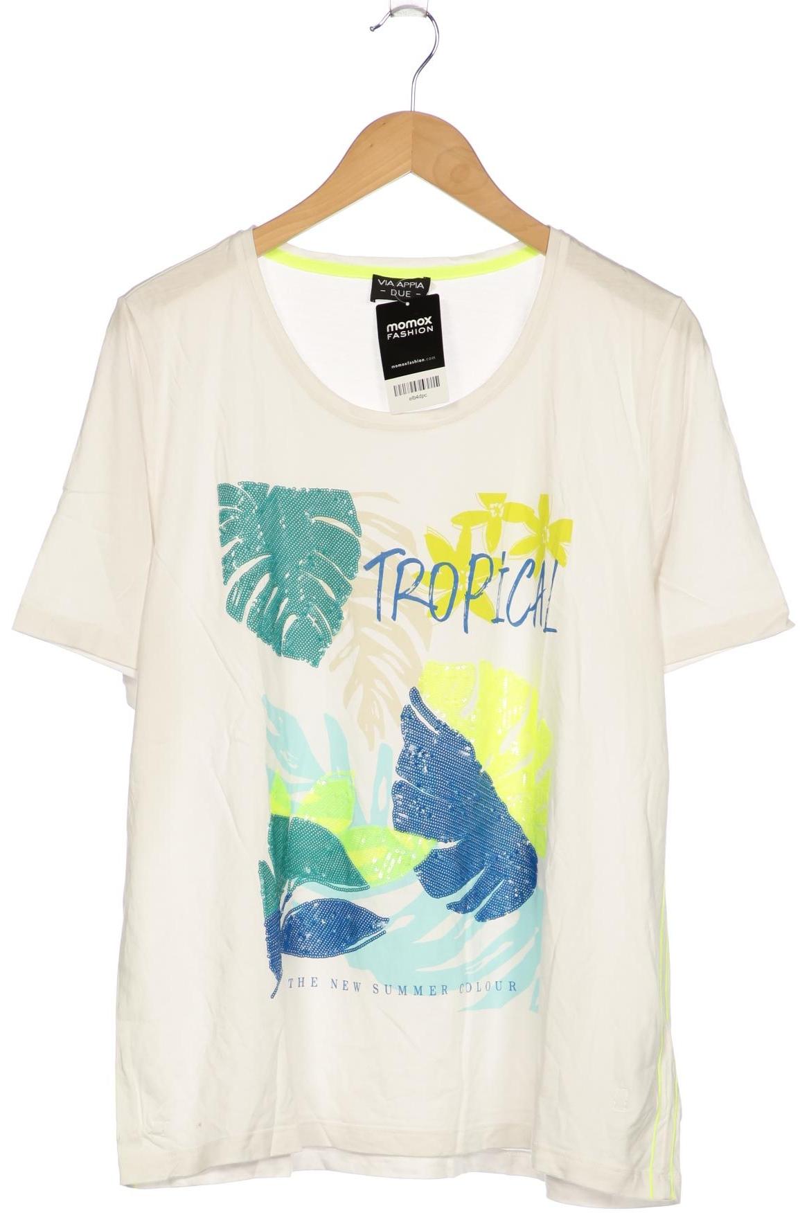 

VIA Appia DUE Damen T-Shirt, weiß, Gr. 46