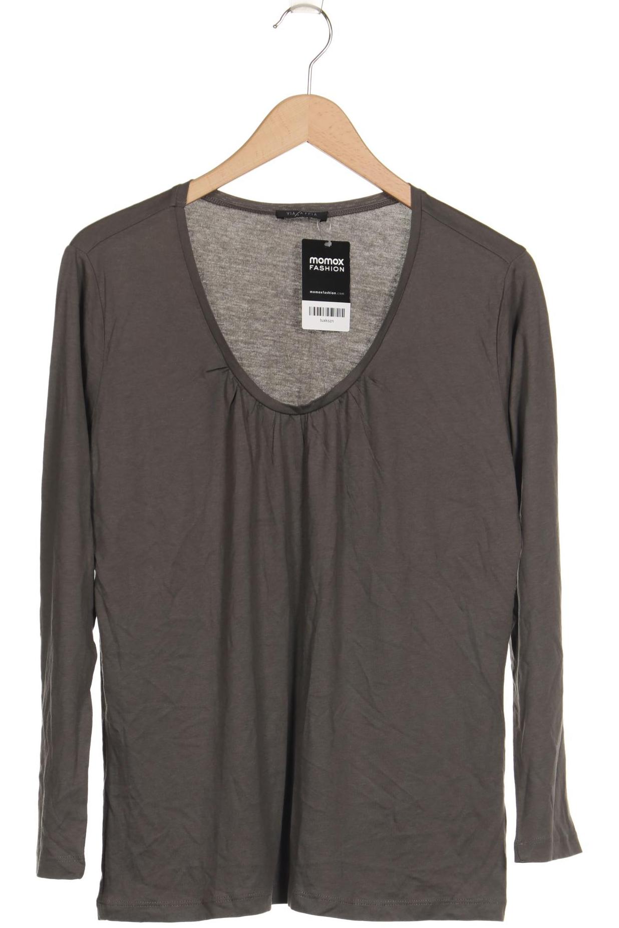 

VIA Appia DUE Damen Langarmshirt, grau, Gr. 44