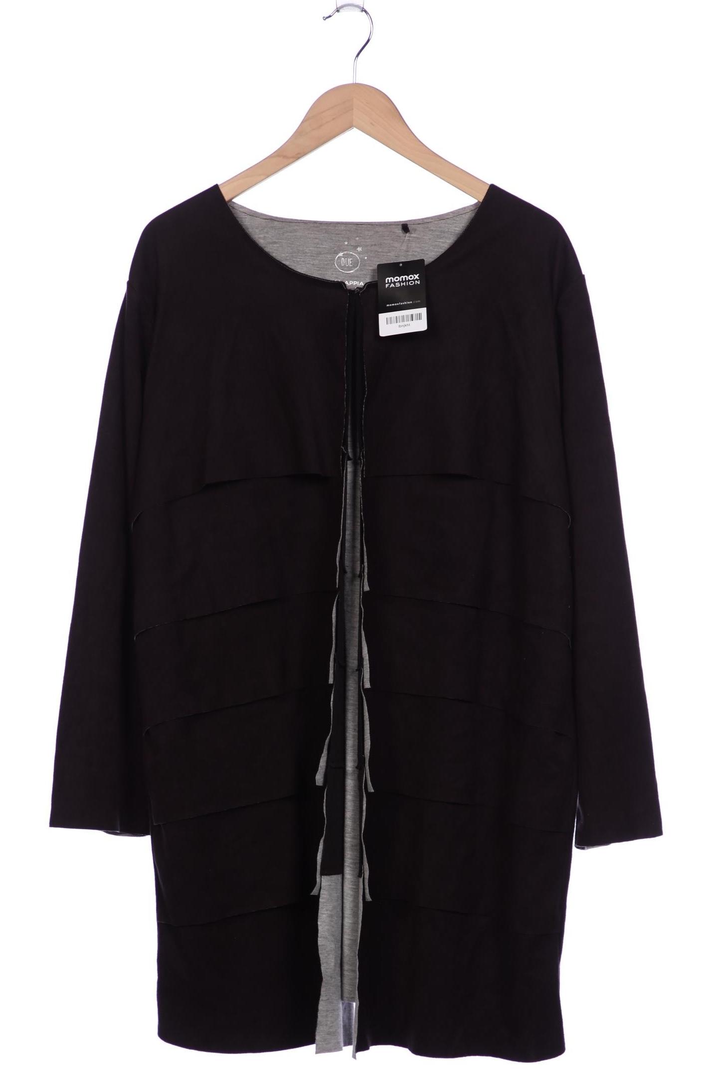

VIA Appia DUE Damen Strickjacke, schwarz, Gr. 50