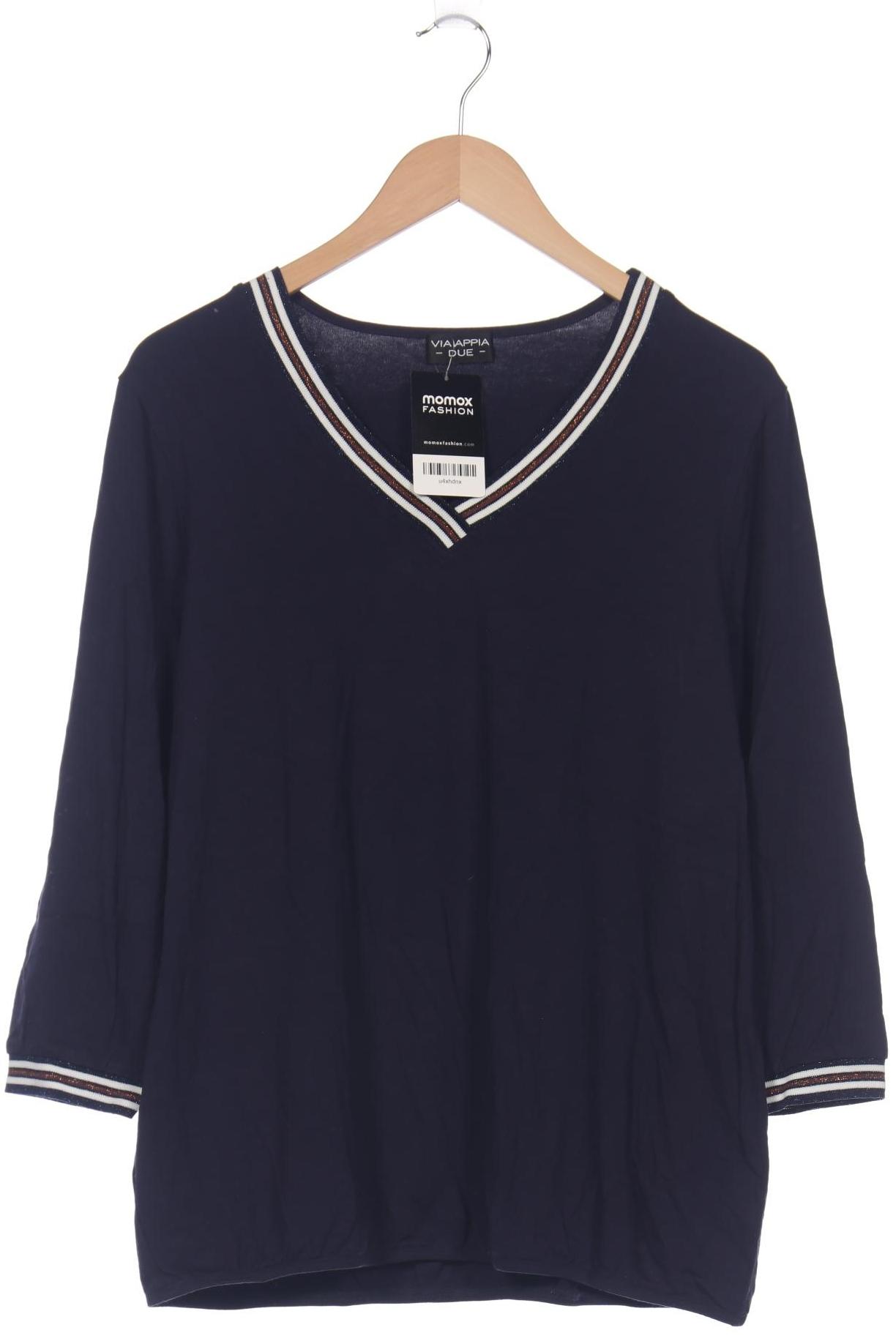 

VIA Appia DUE Damen Langarmshirt, marineblau, Gr. 44