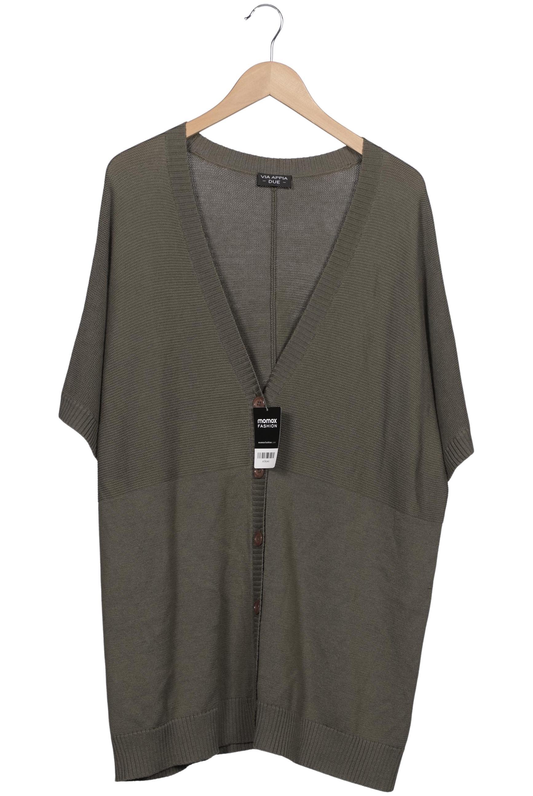 

VIA Appia DUE Damen Strickjacke, grün, Gr. 50