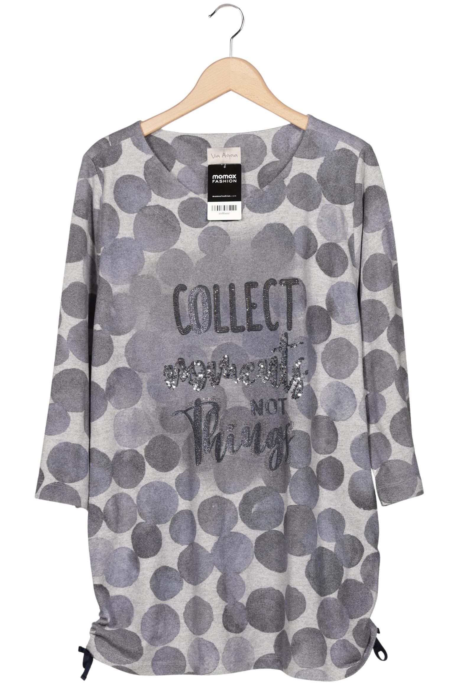 

VIA Appia DUE Damen Pullover, grau, Gr. 48