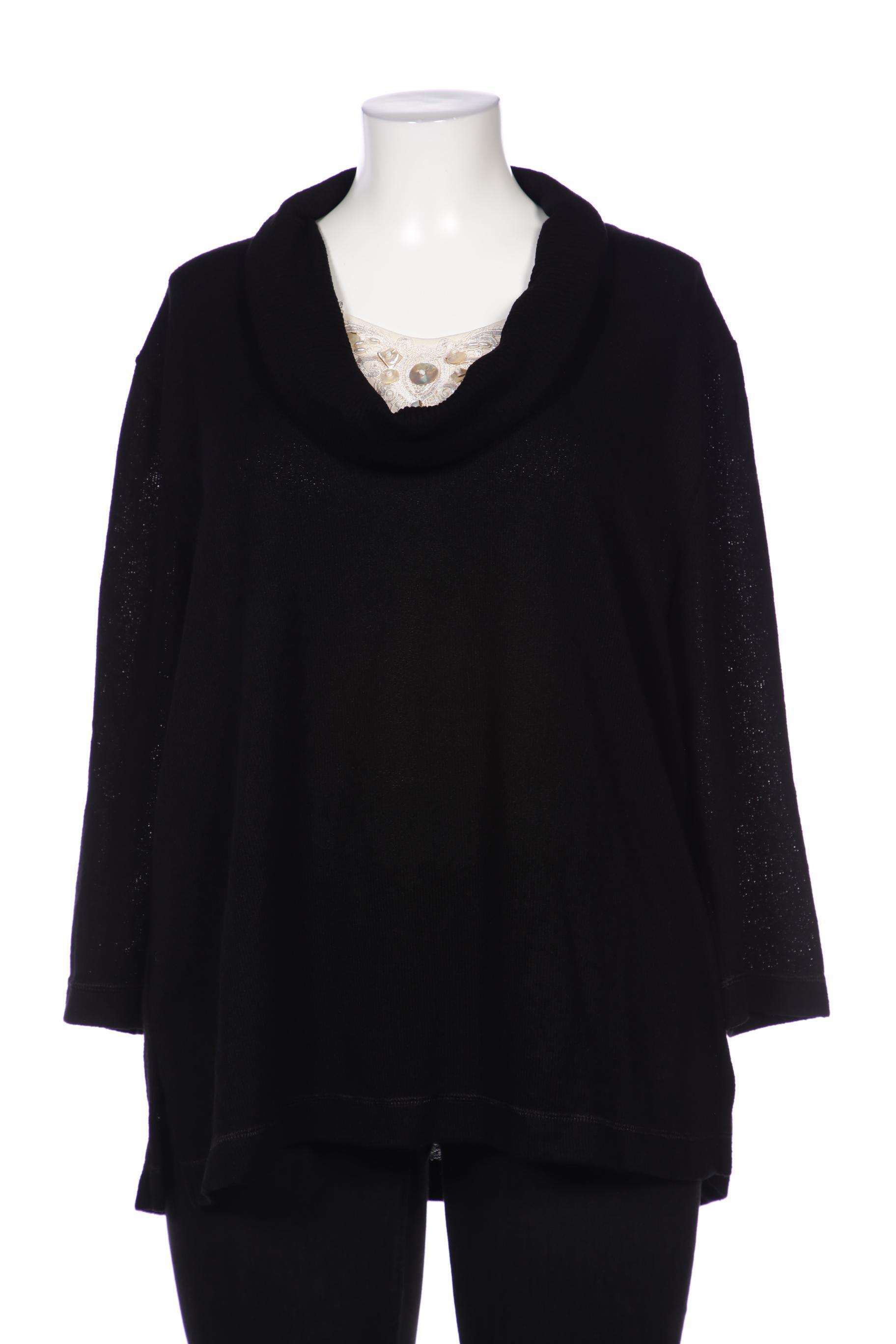 

VIA Appia DUE Damen Pullover, schwarz, Gr. 52