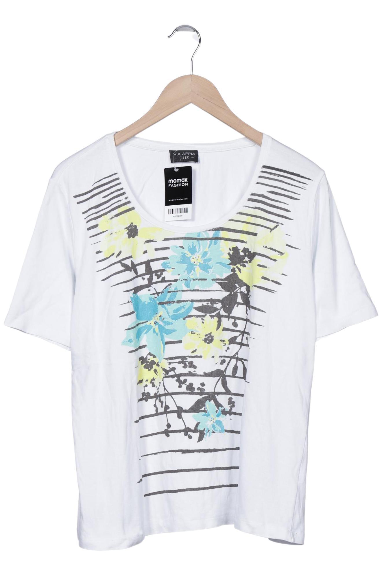

VIA Appia DUE Damen T-Shirt, weiß, Gr. 44
