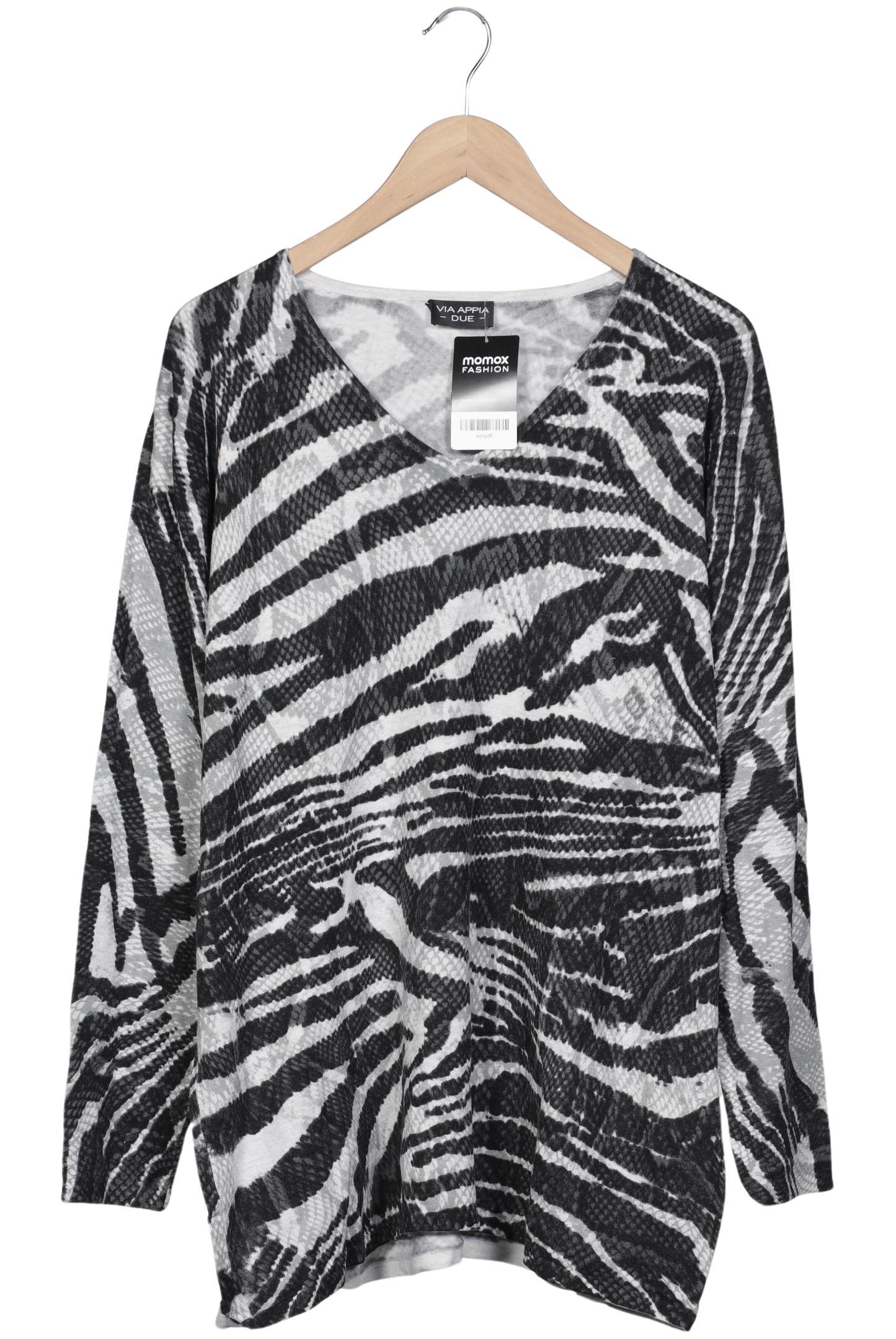 

VIA Appia DUE Damen Langarmshirt, schwarz, Gr. 50