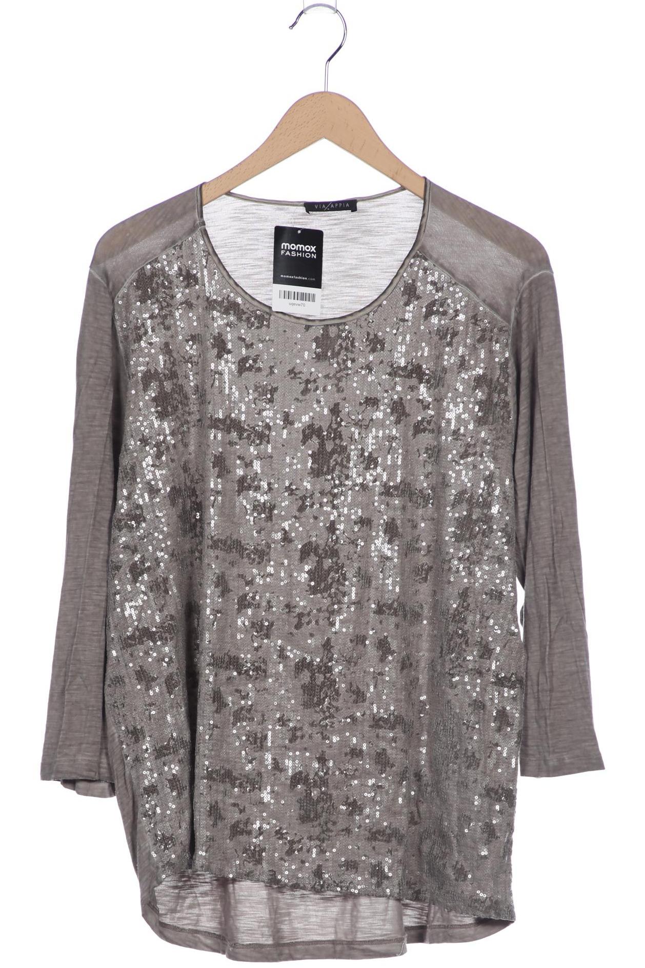 

VIA Appia DUE Damen Langarmshirt, braun, Gr. 46