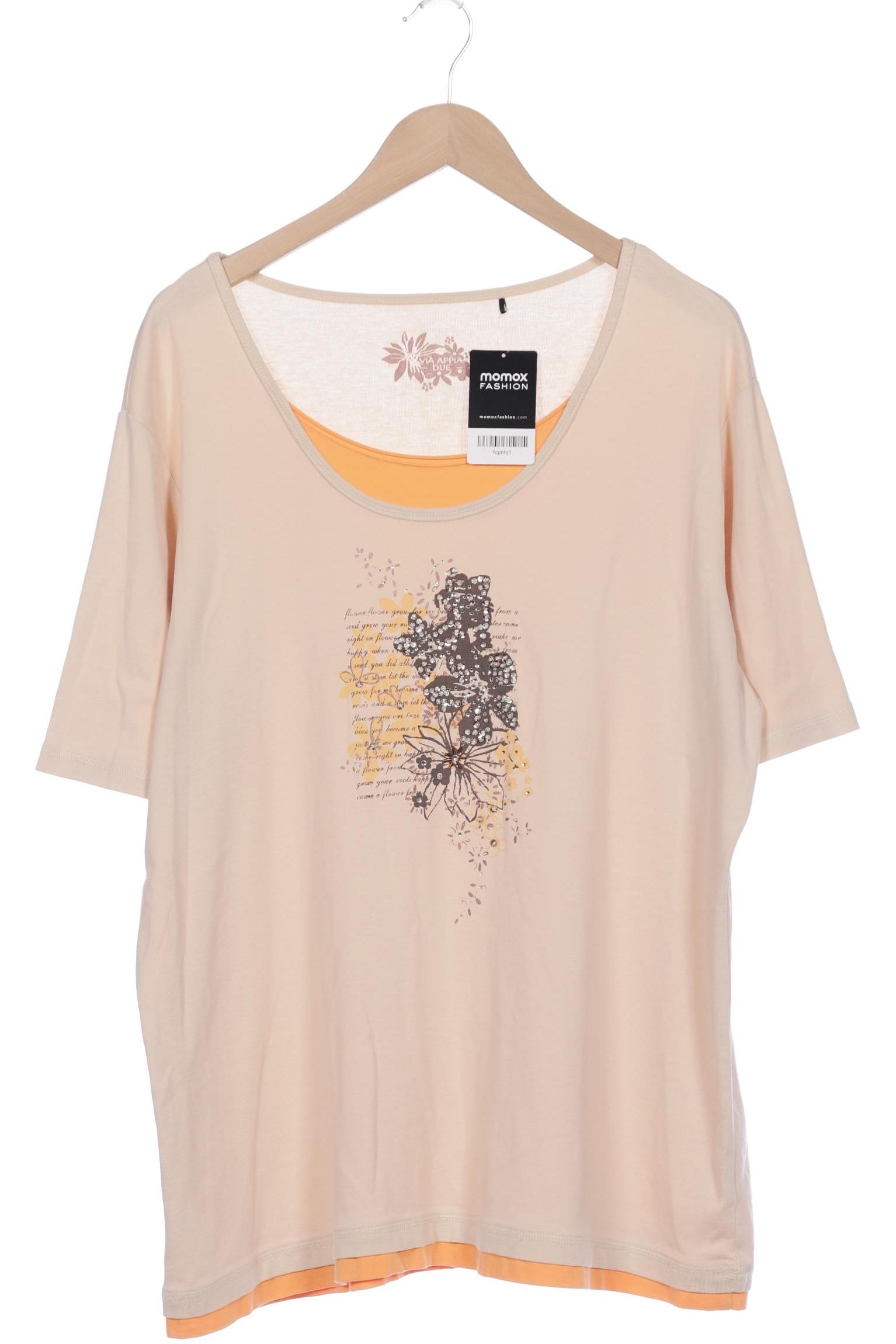 

VIA Appia DUE Damen T-Shirt, beige, Gr. 52