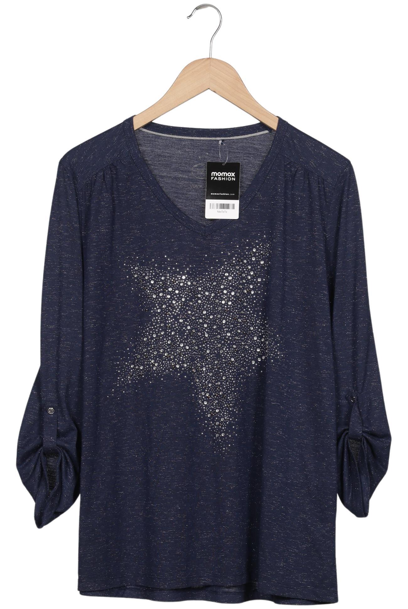 

VIA Appia DUE Damen Langarmshirt, marineblau, Gr. 46
