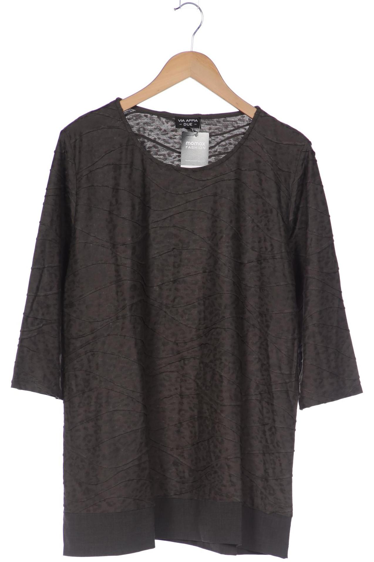 

VIA Appia DUE Damen Langarmshirt, grau, Gr. 48