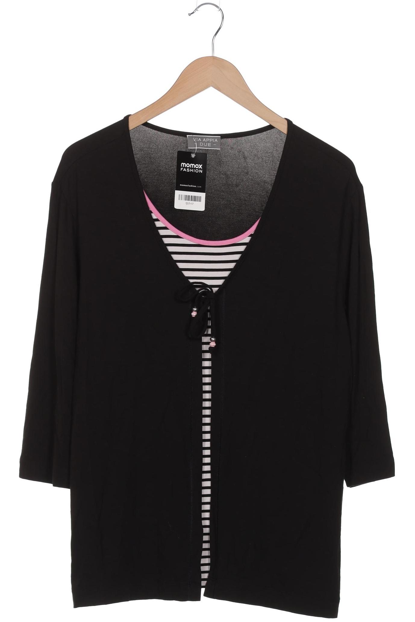 

VIA Appia DUE Damen Langarmshirt, schwarz, Gr. 44