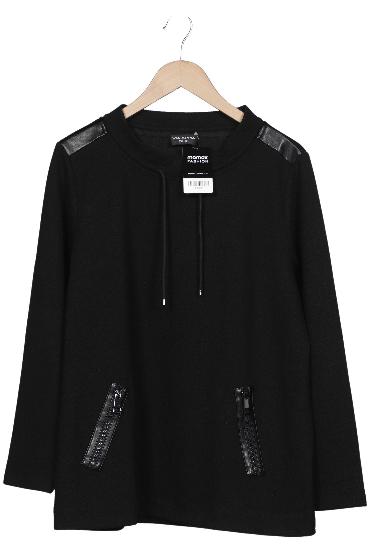 

VIA Appia DUE Damen Sweatshirt, schwarz, Gr. 44