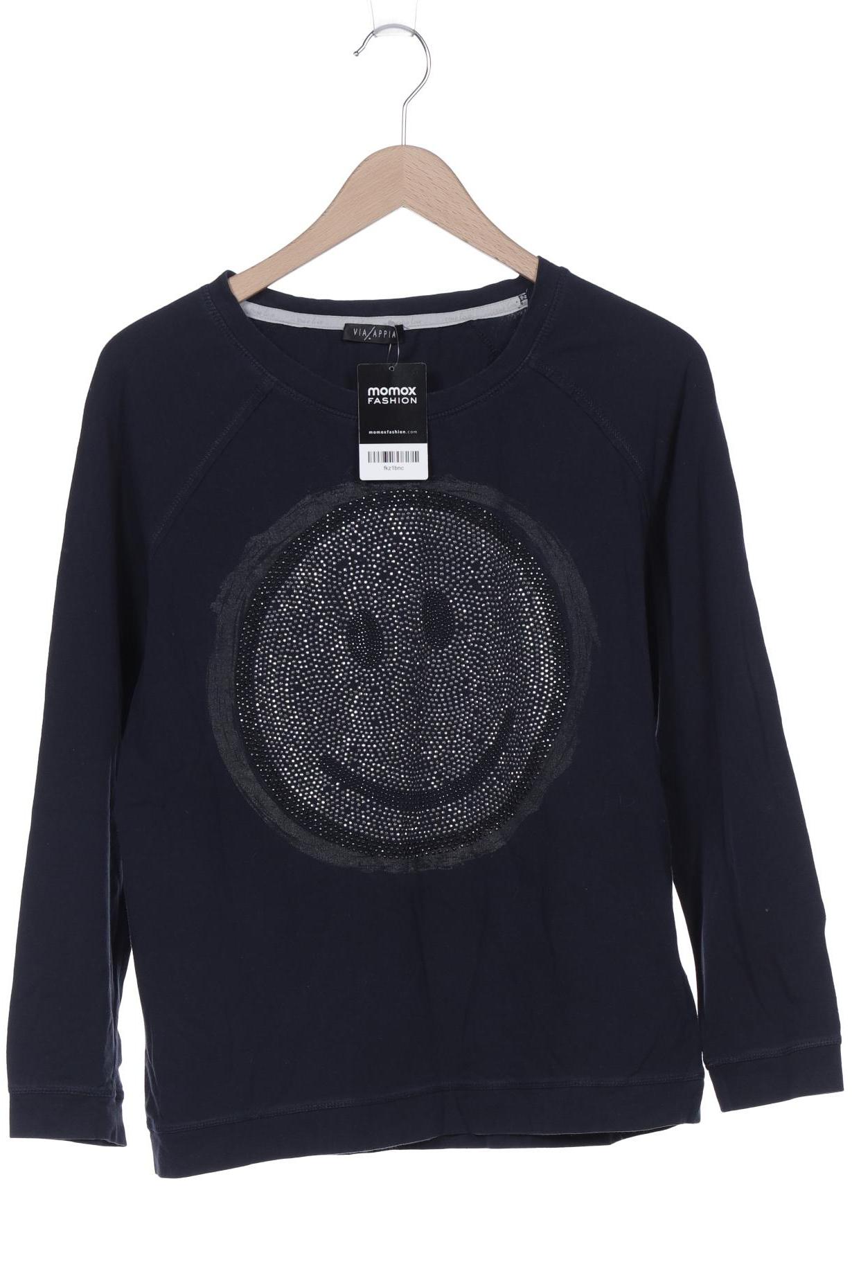 

VIA Appia DUE Damen Langarmshirt, marineblau, Gr. 42