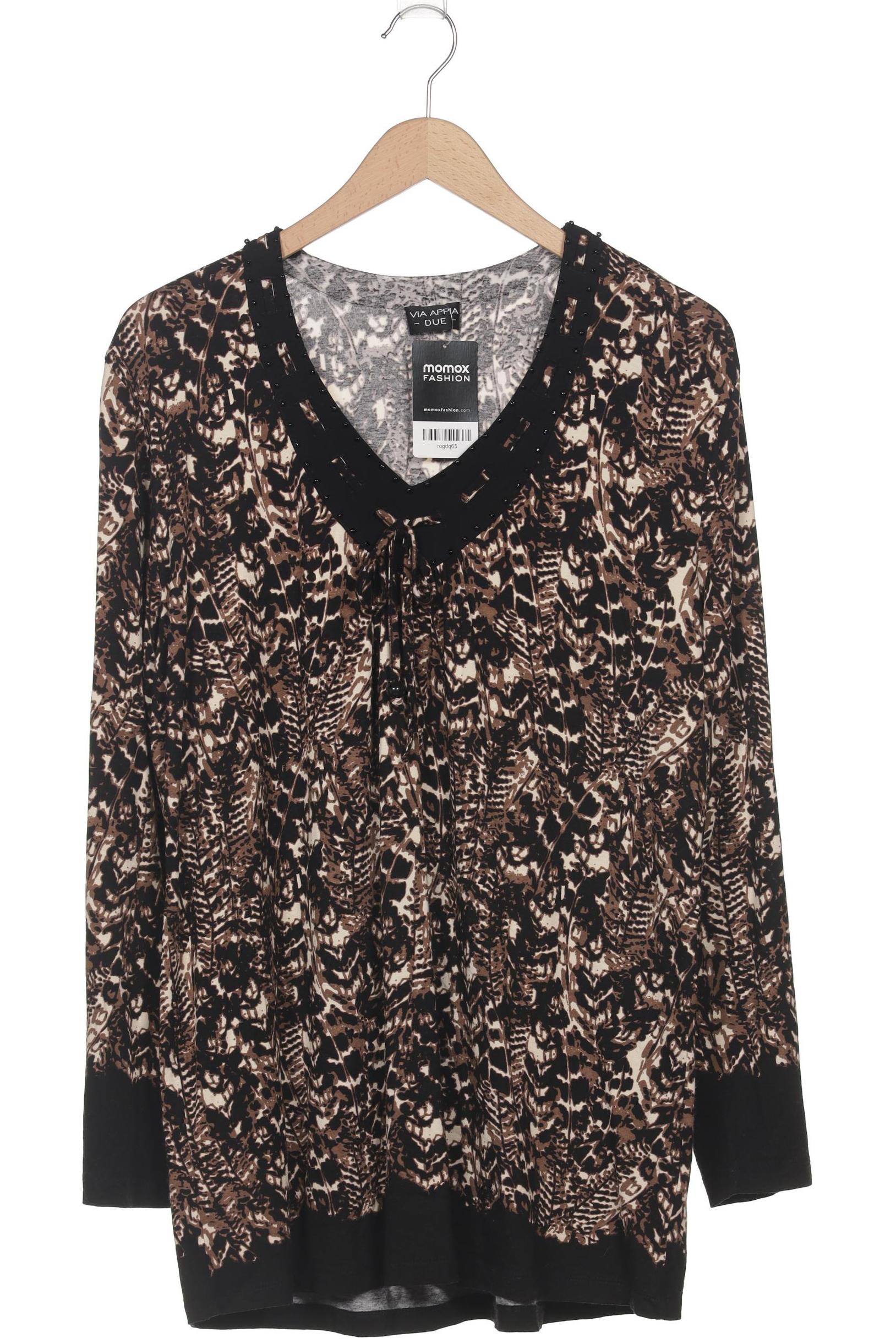 

VIA Appia DUE Damen Langarmshirt, braun, Gr. 46