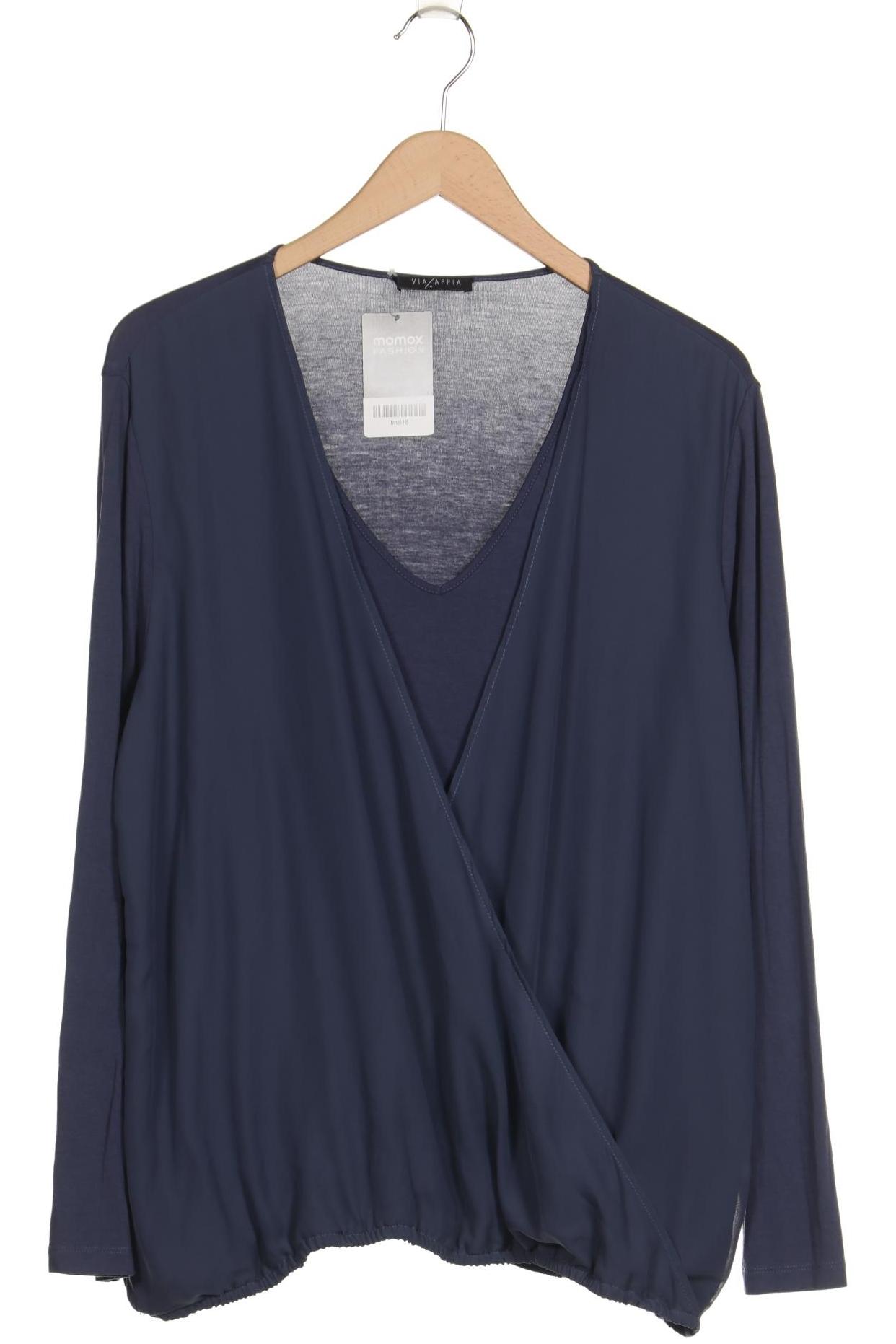 

VIA Appia DUE Damen Langarmshirt, marineblau, Gr. 46