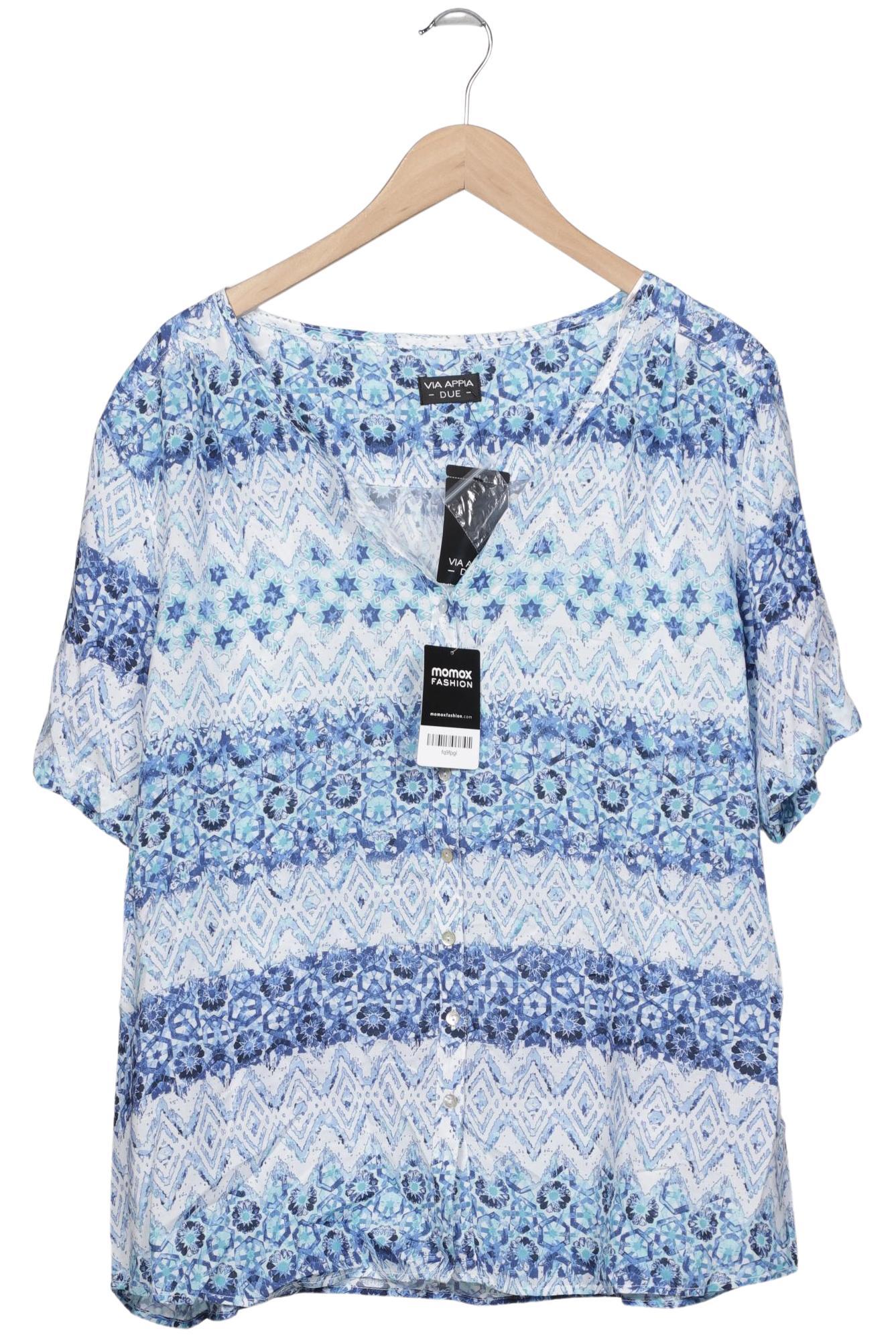 

VIA Appia DUE Damen Bluse, blau, Gr. 48