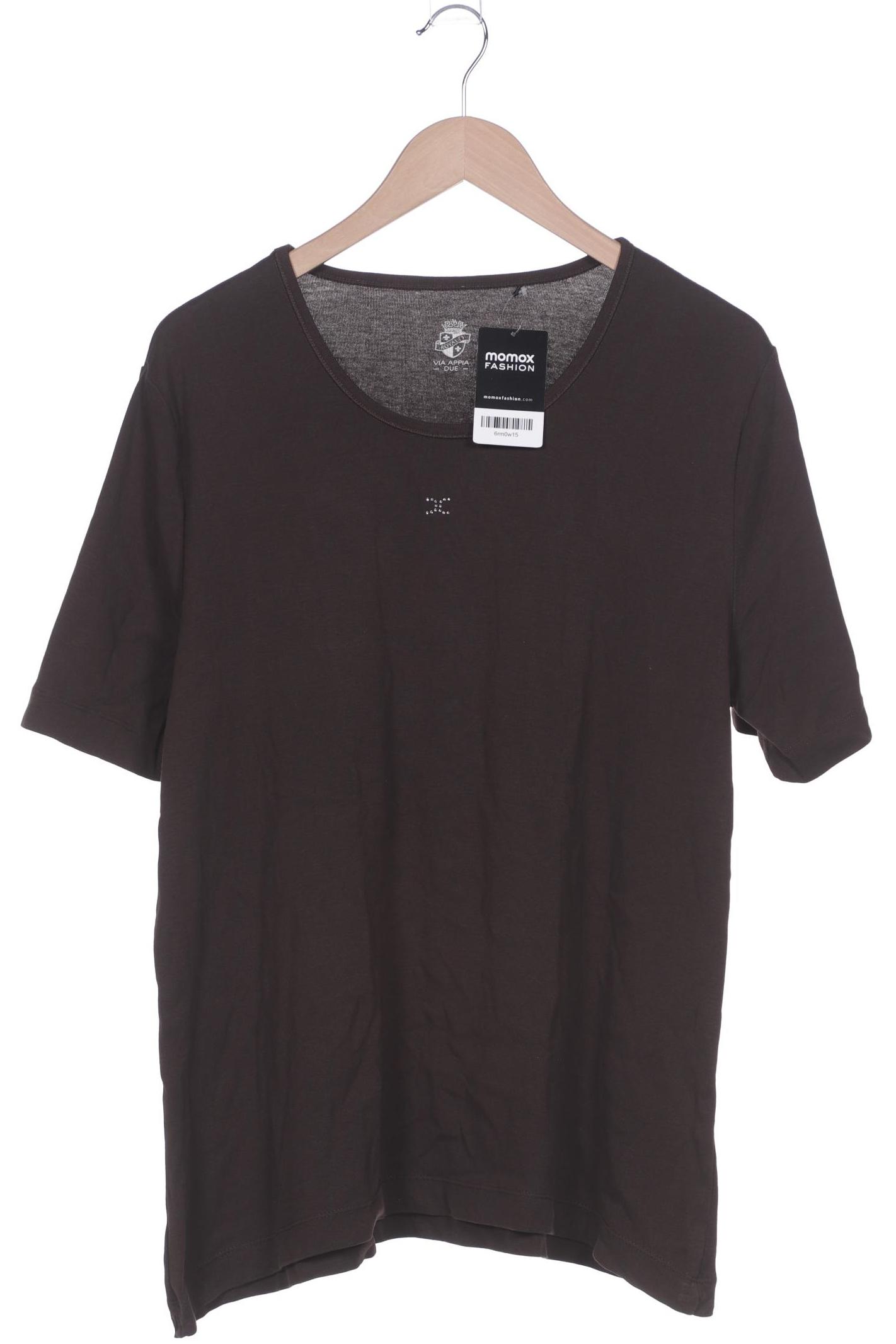 

VIA Appia DUE Damen T-Shirt, braun, Gr. 50