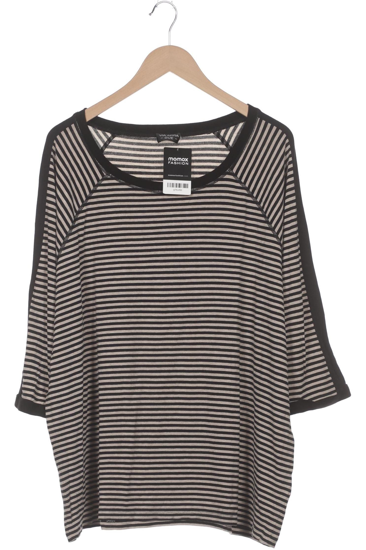 

VIA Appia DUE Damen Langarmshirt, schwarz, Gr. 50