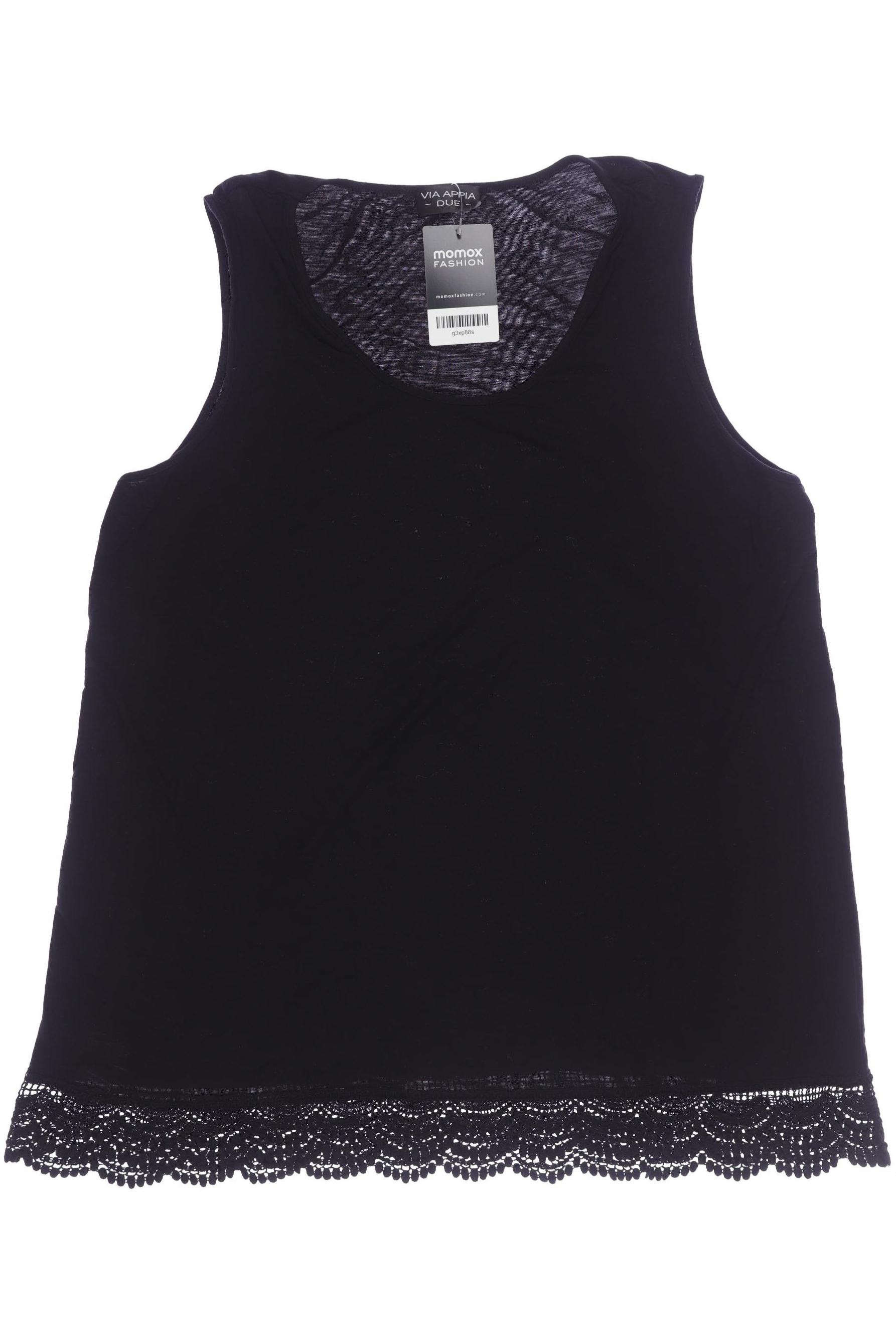 

VIA Appia DUE Damen Top, schwarz, Gr. 44
