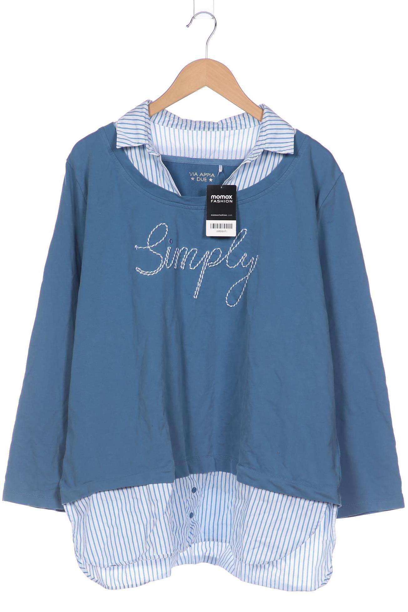 

VIA Appia DUE Damen Sweatshirt, blau, Gr. 52