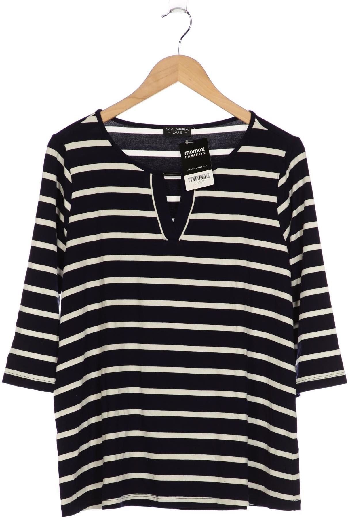 

VIA Appia DUE Damen Langarmshirt, marineblau, Gr. 42