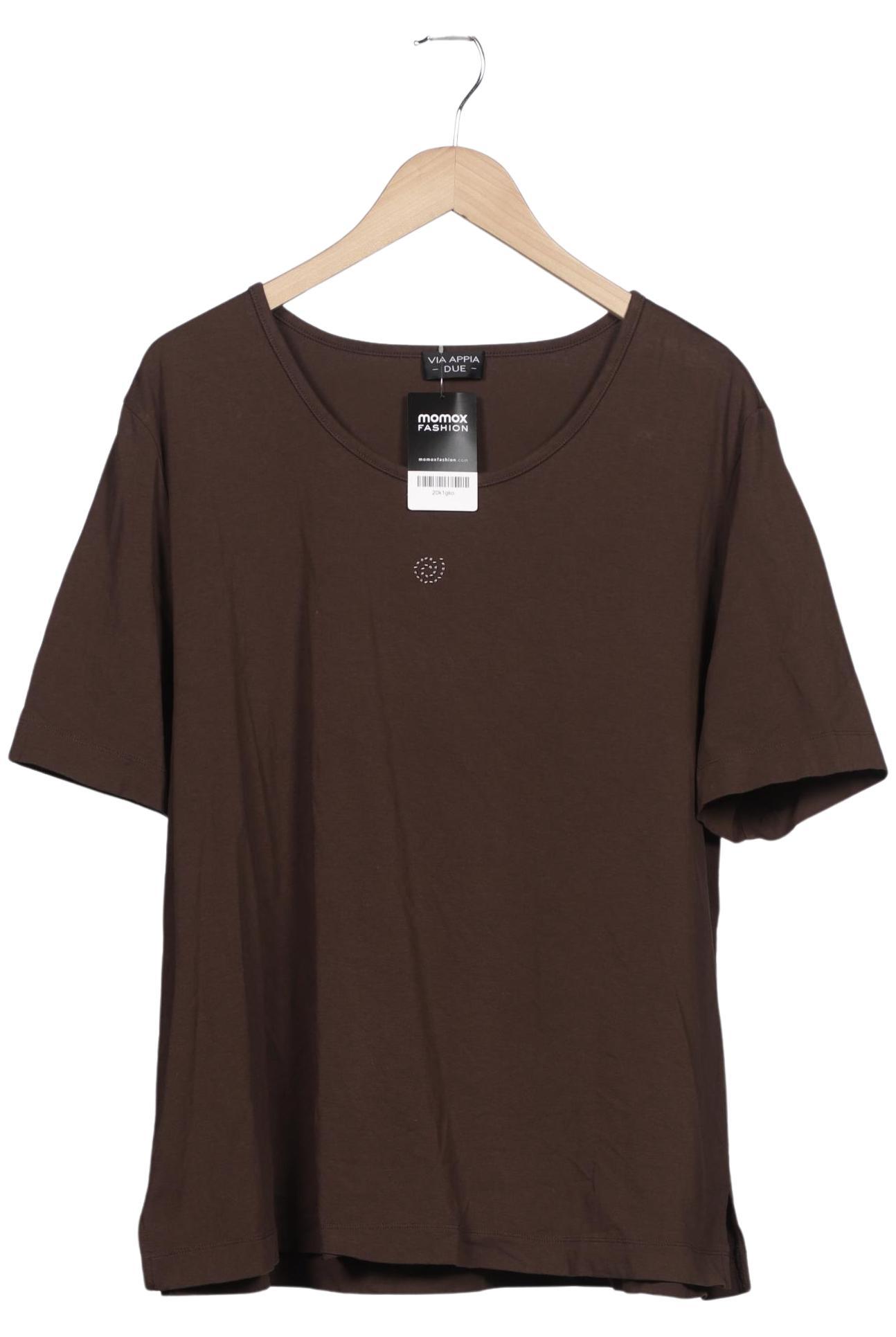 

VIA Appia DUE Damen T-Shirt, braun, Gr. 52