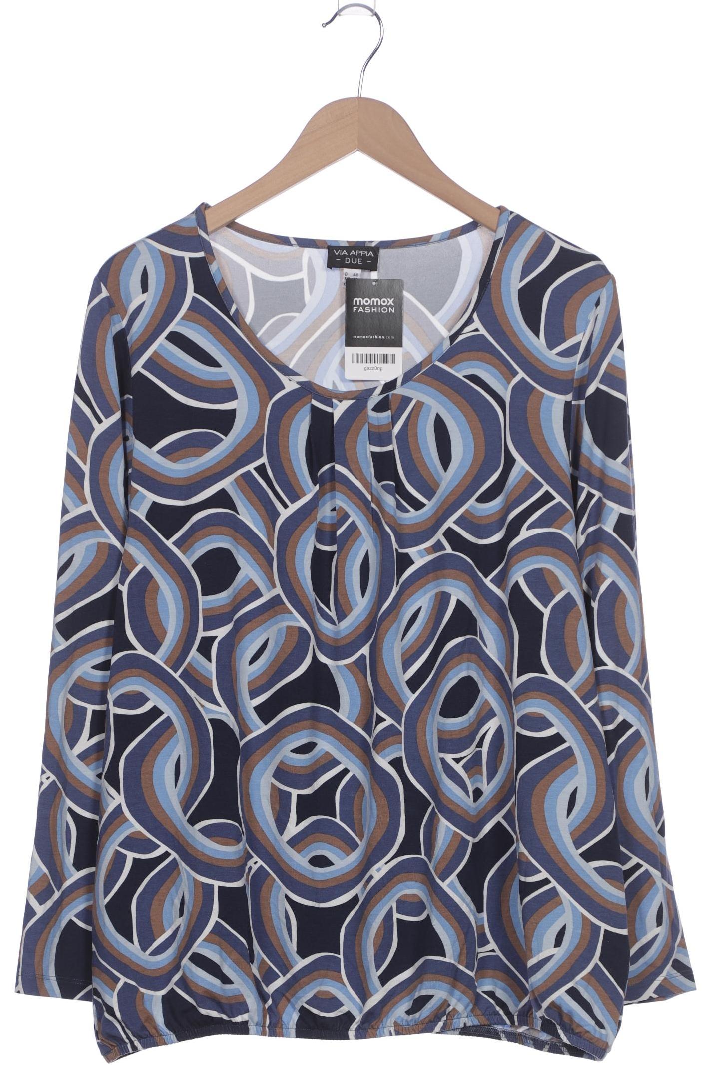 

VIA Appia DUE Damen Langarmshirt, marineblau, Gr. 44