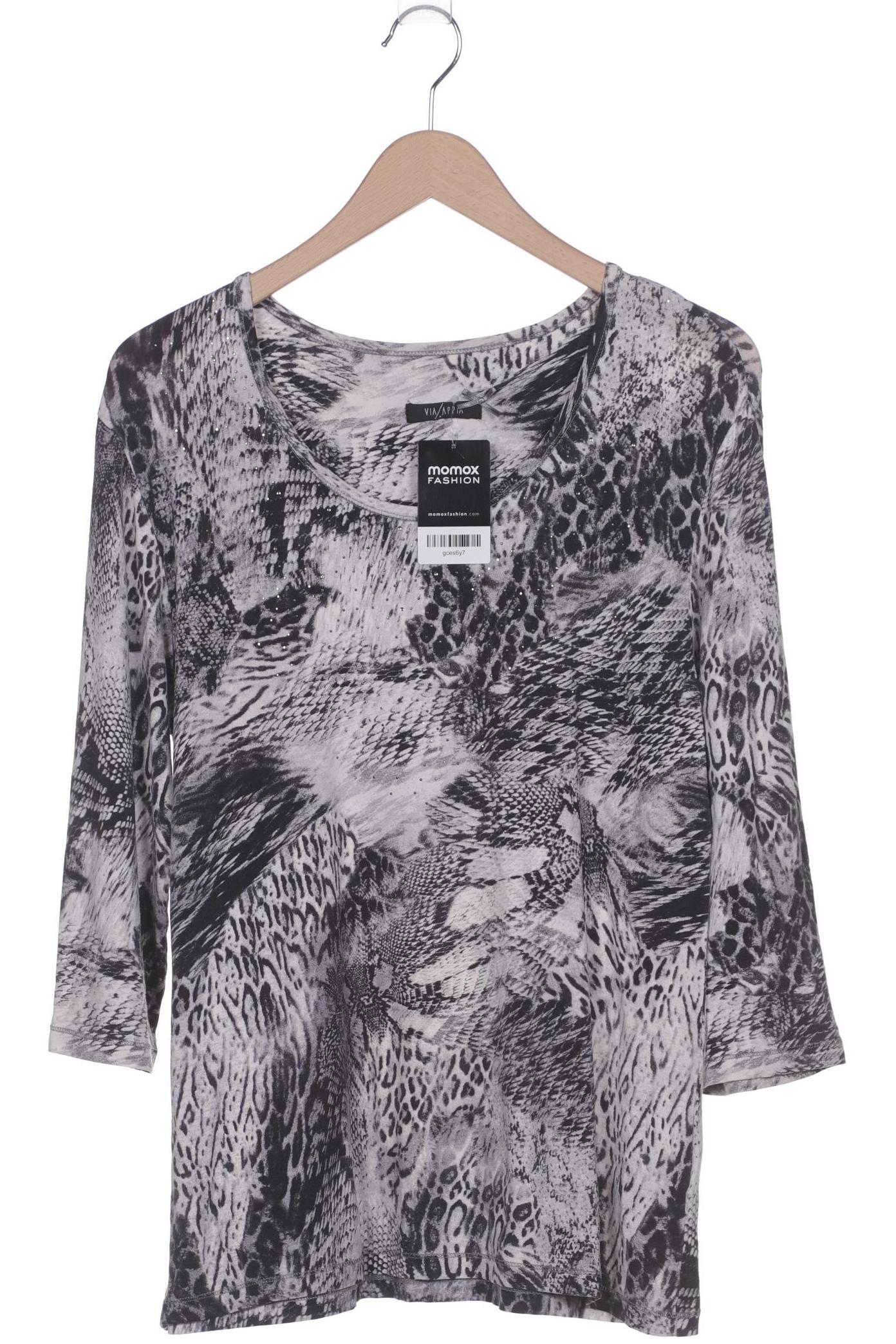 

VIA Appia DUE Damen Langarmshirt, grau, Gr. 42