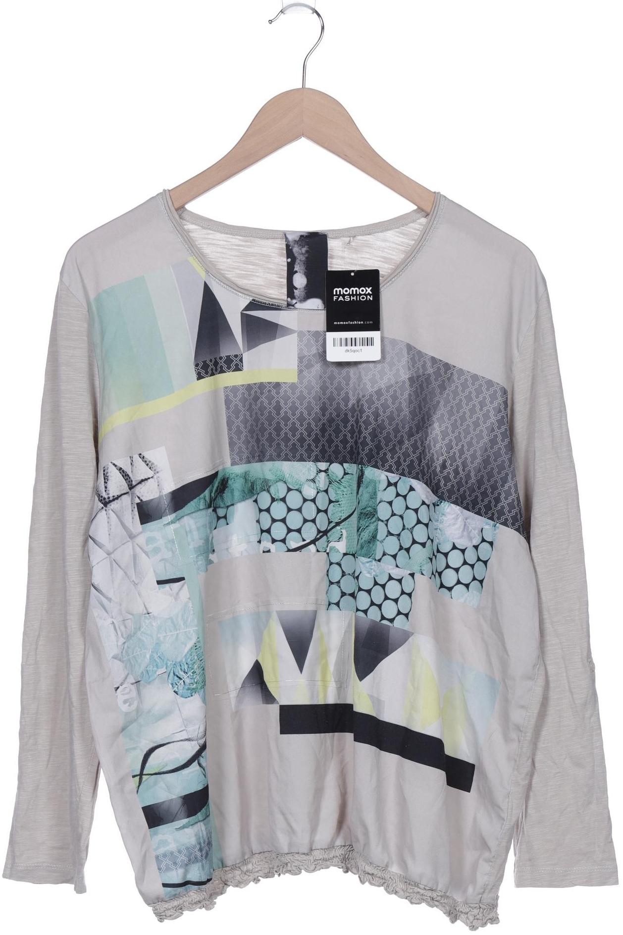 

VIA Appia DUE Damen Langarmshirt, beige, Gr. 46