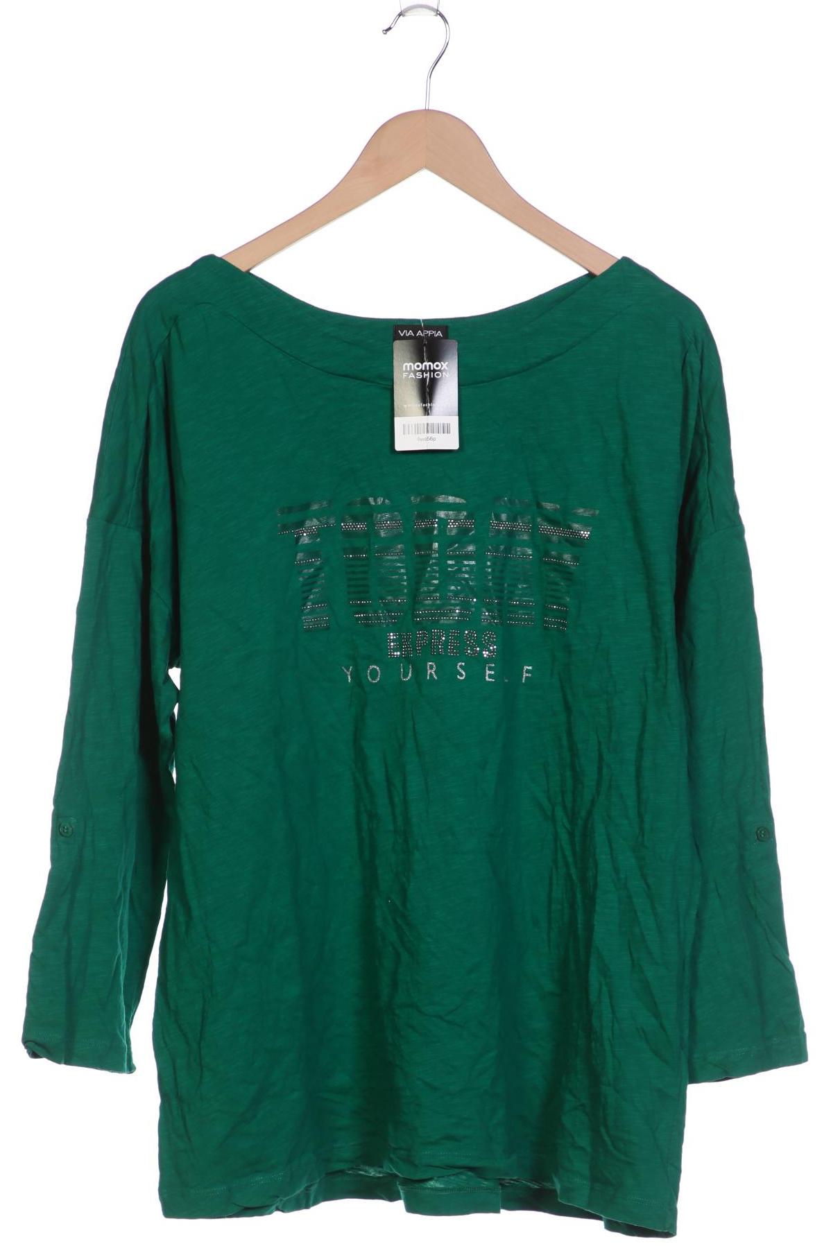 

VIA Appia DUE Damen Langarmshirt, grün, Gr. 48