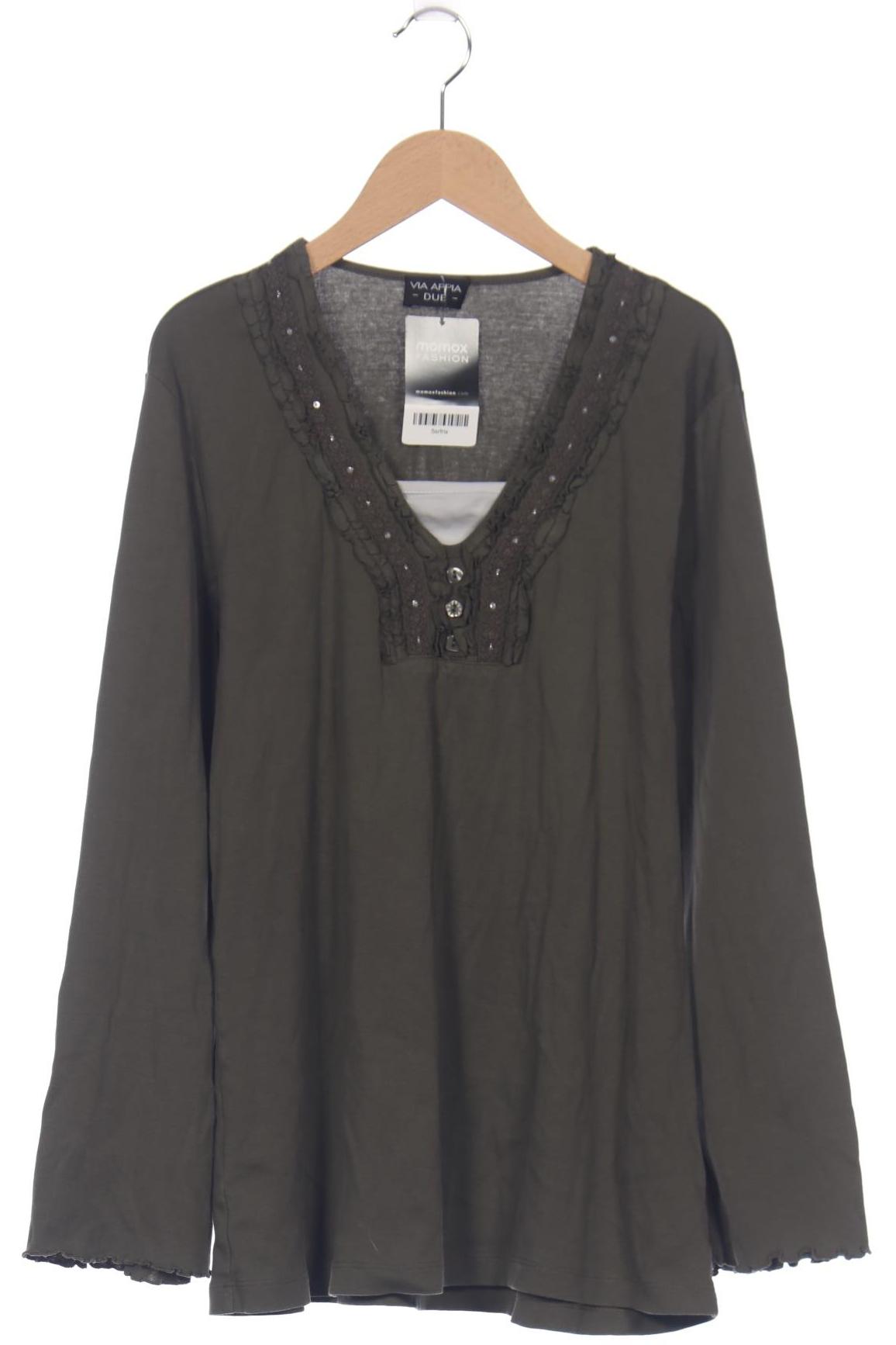 

VIA Appia DUE Damen Langarmshirt, grün, Gr. 46