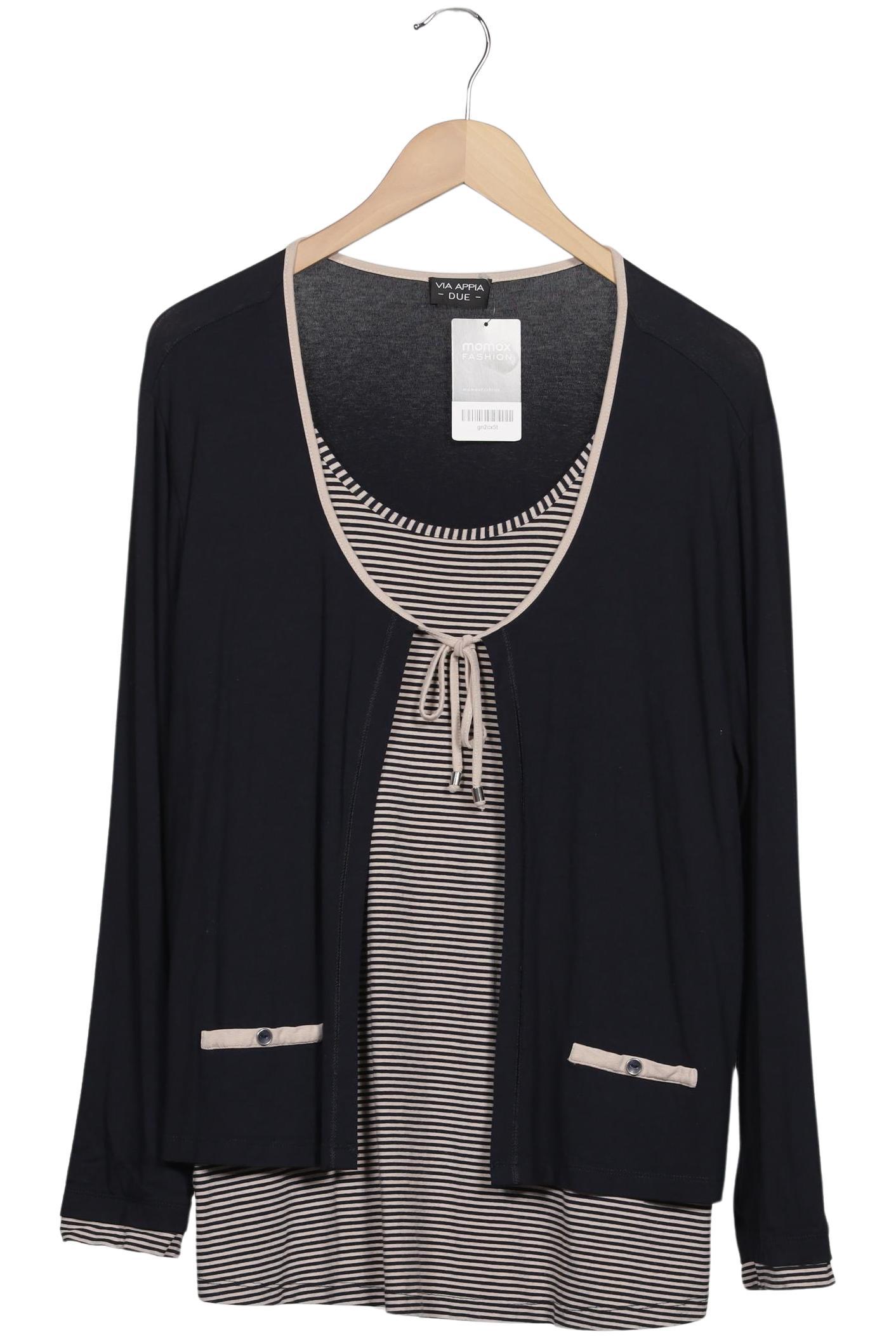 

VIA Appia DUE Damen Langarmshirt, marineblau, Gr. 44