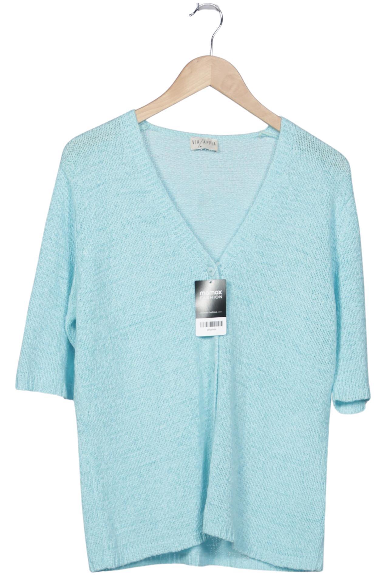 Thumbnail - VIA Appia DUE Damen Strickjacke, hellblau, Gr. 42
