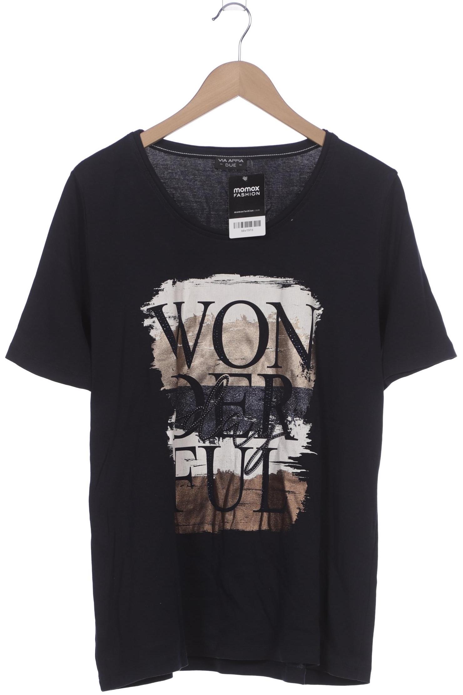 

VIA Appia DUE Damen T-Shirt, marineblau, Gr. 48